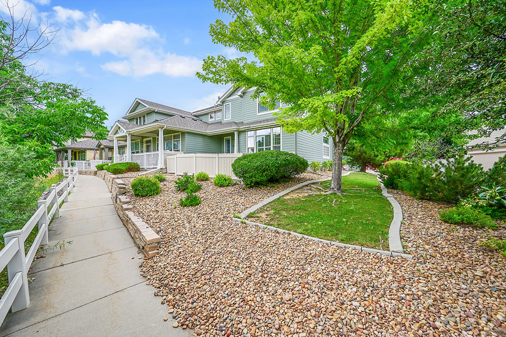 Front at 9266 West 107th Mews, Westminster, CO 80021, listed by Kelly Majure