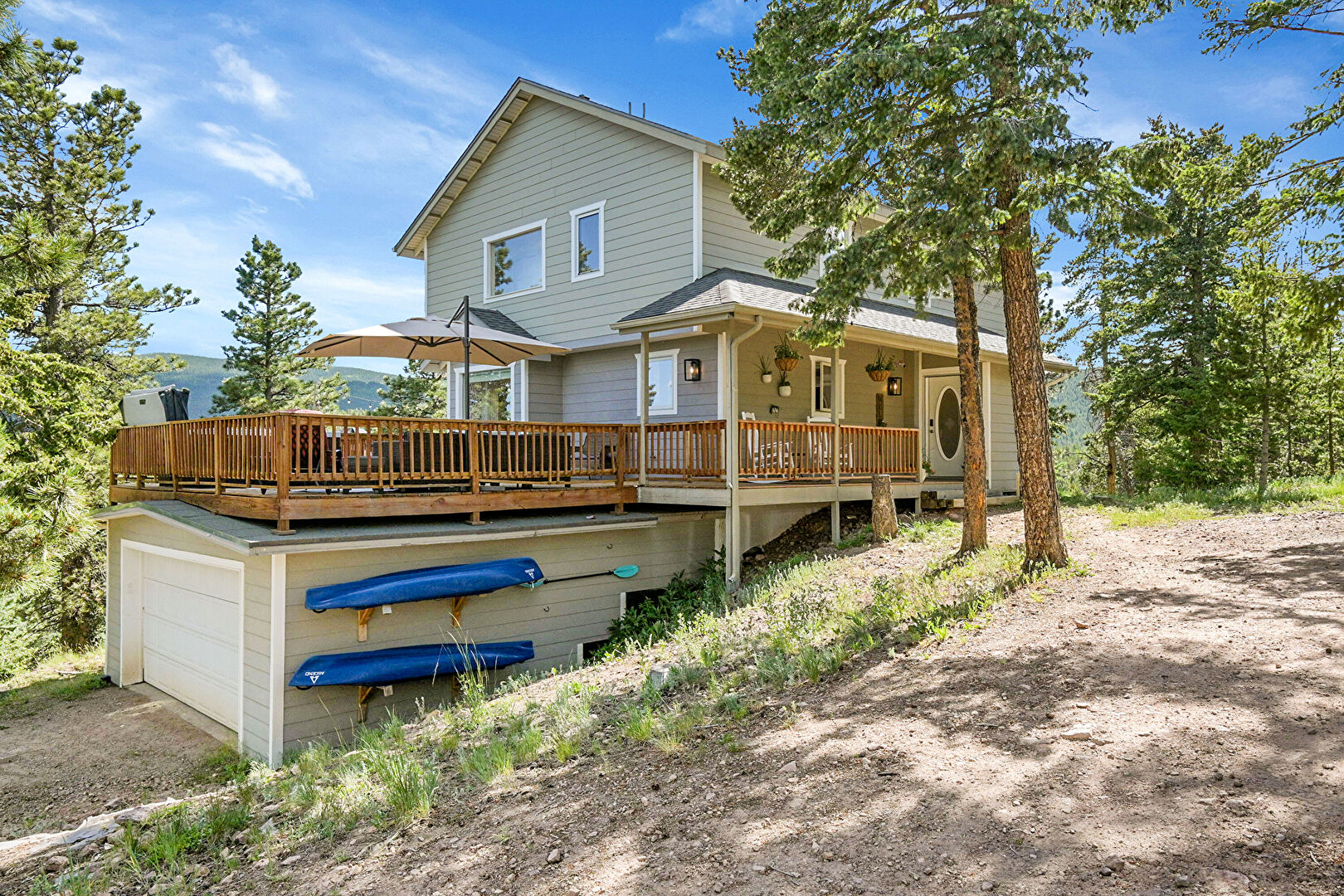 Front at 6979 Weasel Way, Evergreen, CO 80439, listed by Matthew  ( Matt) Kinneberg, MLS ID: 2141444