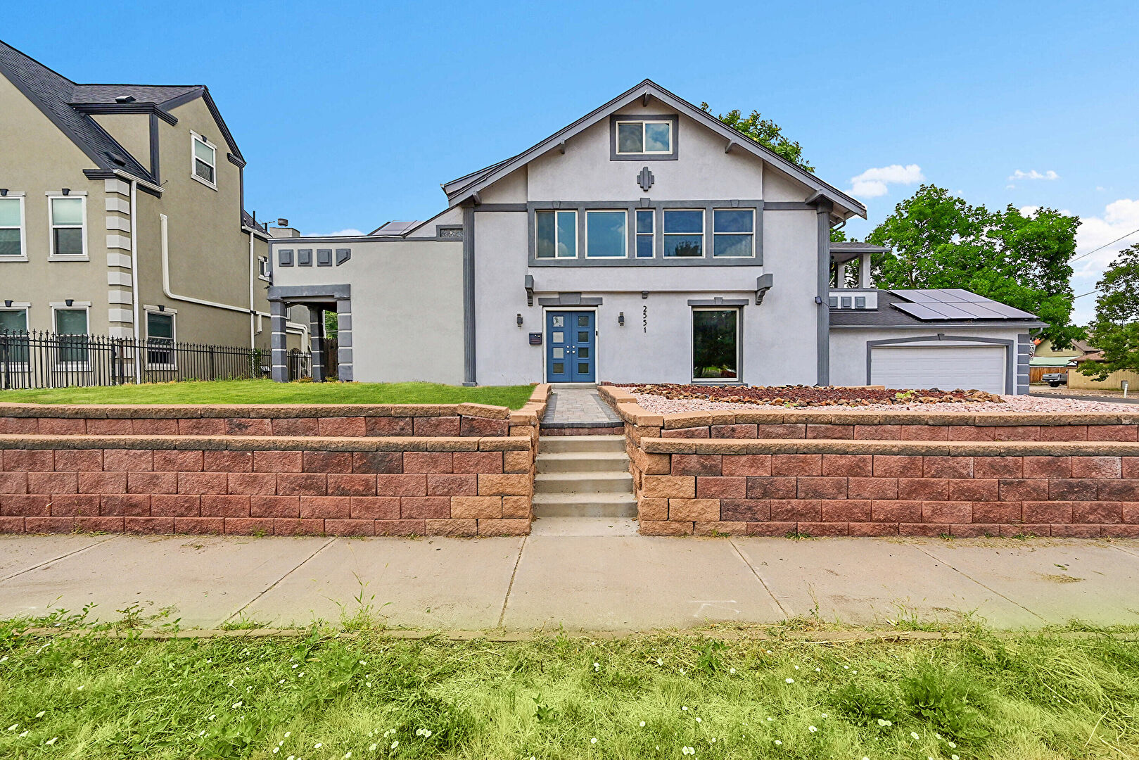 Front at 2551 N York Street, Denver, CO 80205, listed by Lauren Weiss