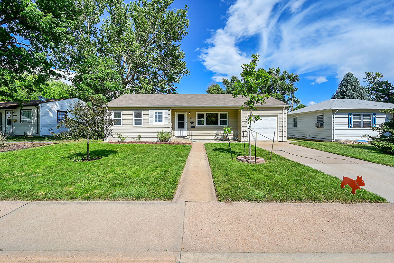 Front at 2416 15th Avenue, Greeley, CO 80631, listed by Scott & Carli Nitzel