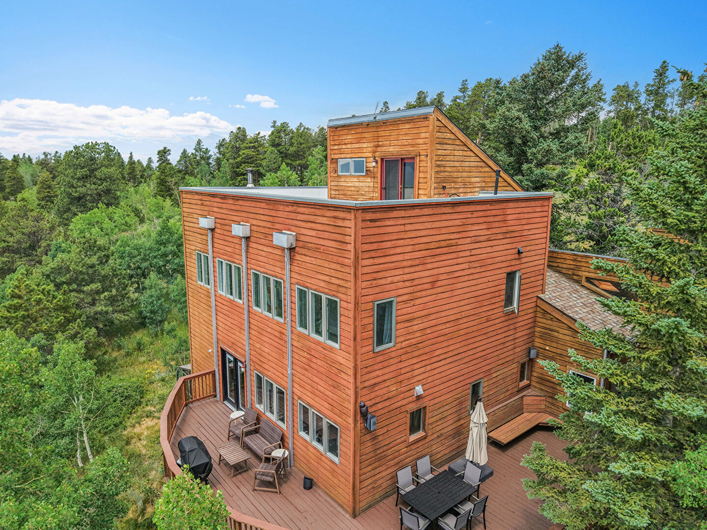 Front at 400 Alpine Way, Idaho Springs, CO 80452, listed by Kelly Dolph, MLS ID: 8203964