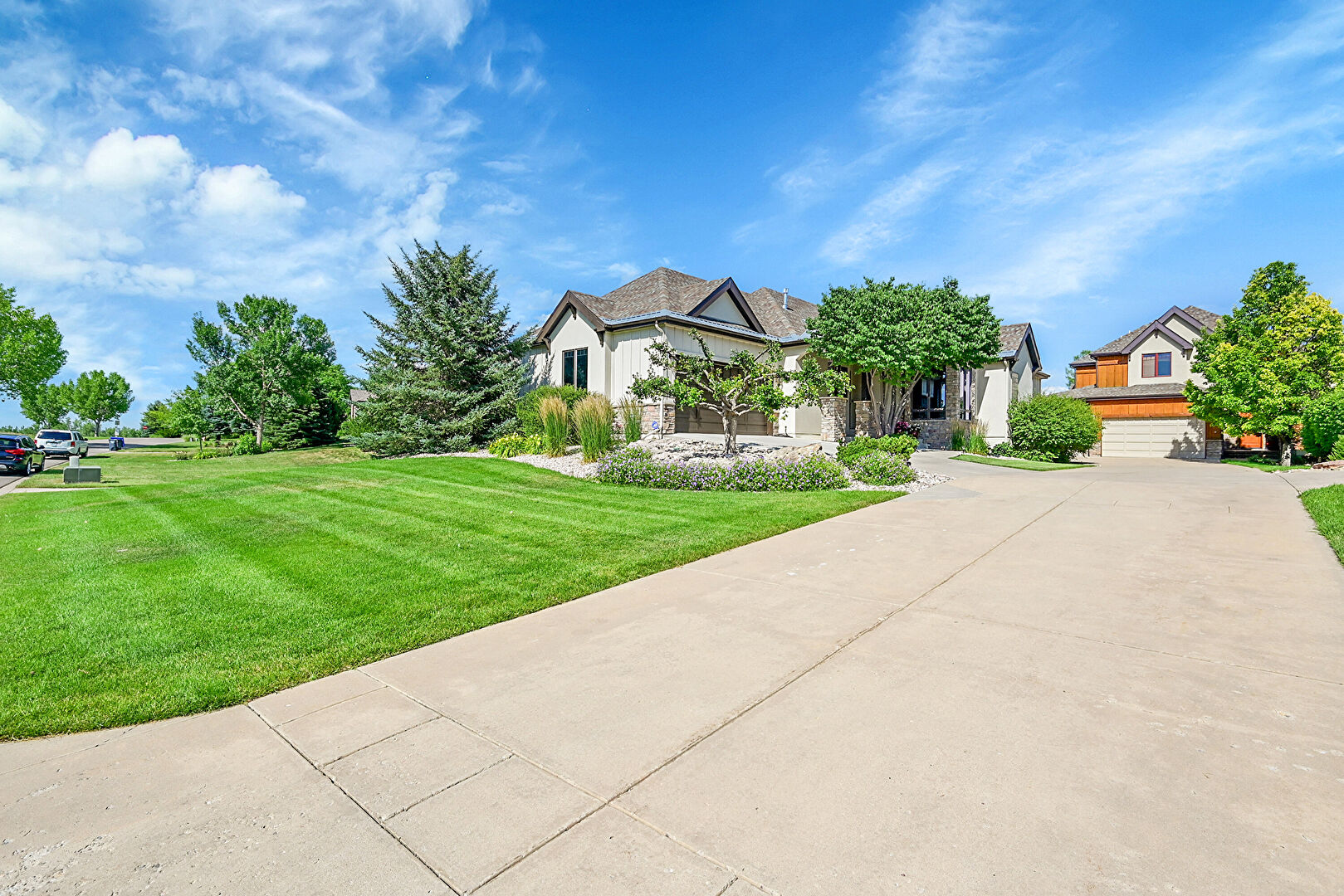 Front at 2276 Seven Lakes Drive, Loveland, CO 80538, listed by Rondi DuPont, MLS ID: 1039033