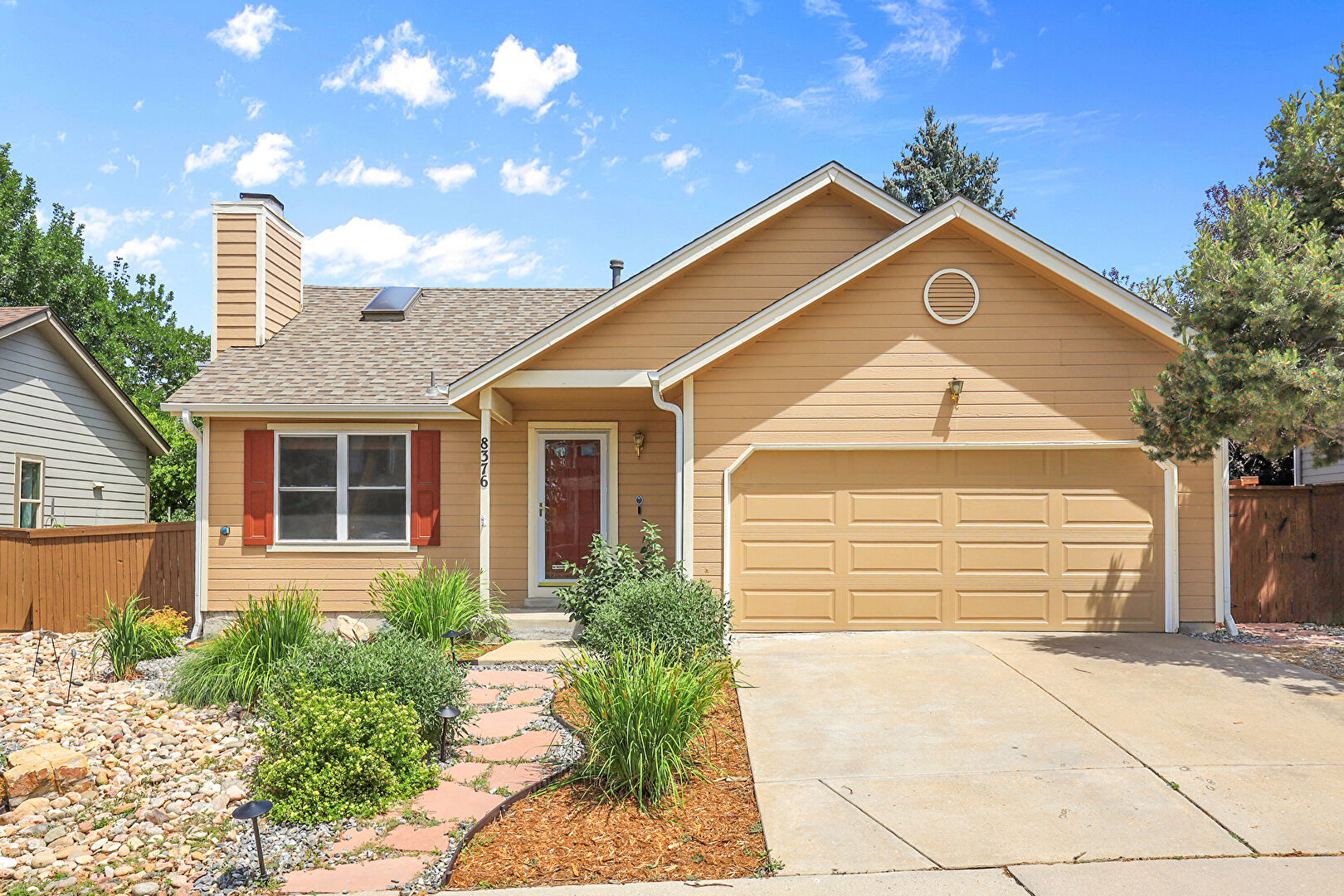 Front at 8376 Cobblestone Street, Highlands Ranch, CO 80126, listed by Rhonda Bliss-Matthews, MLS ID: 4170755