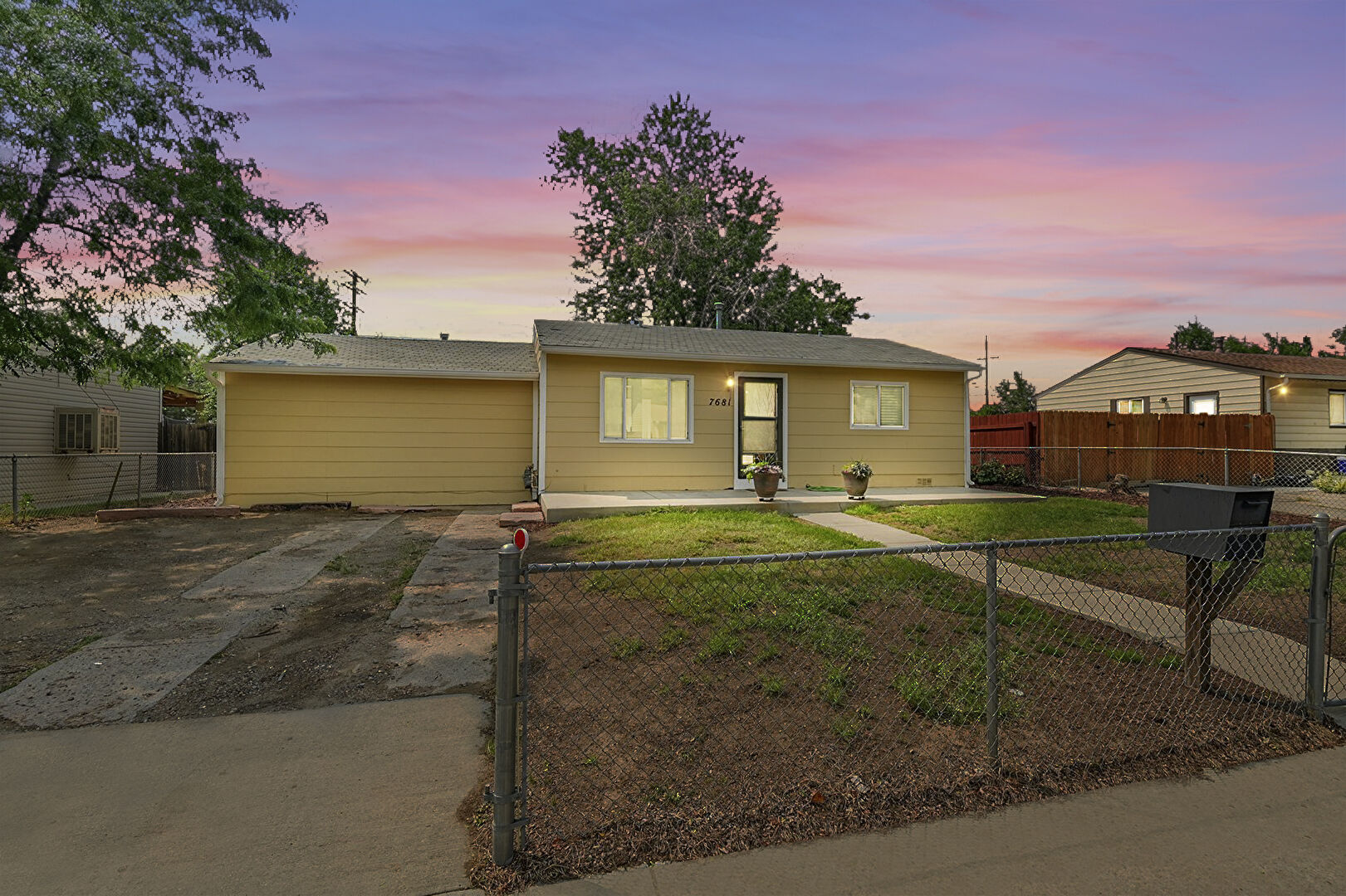 Front at 7681 Kearney Drive, Commerce City, CO 80022, listed by Stephanie Cone