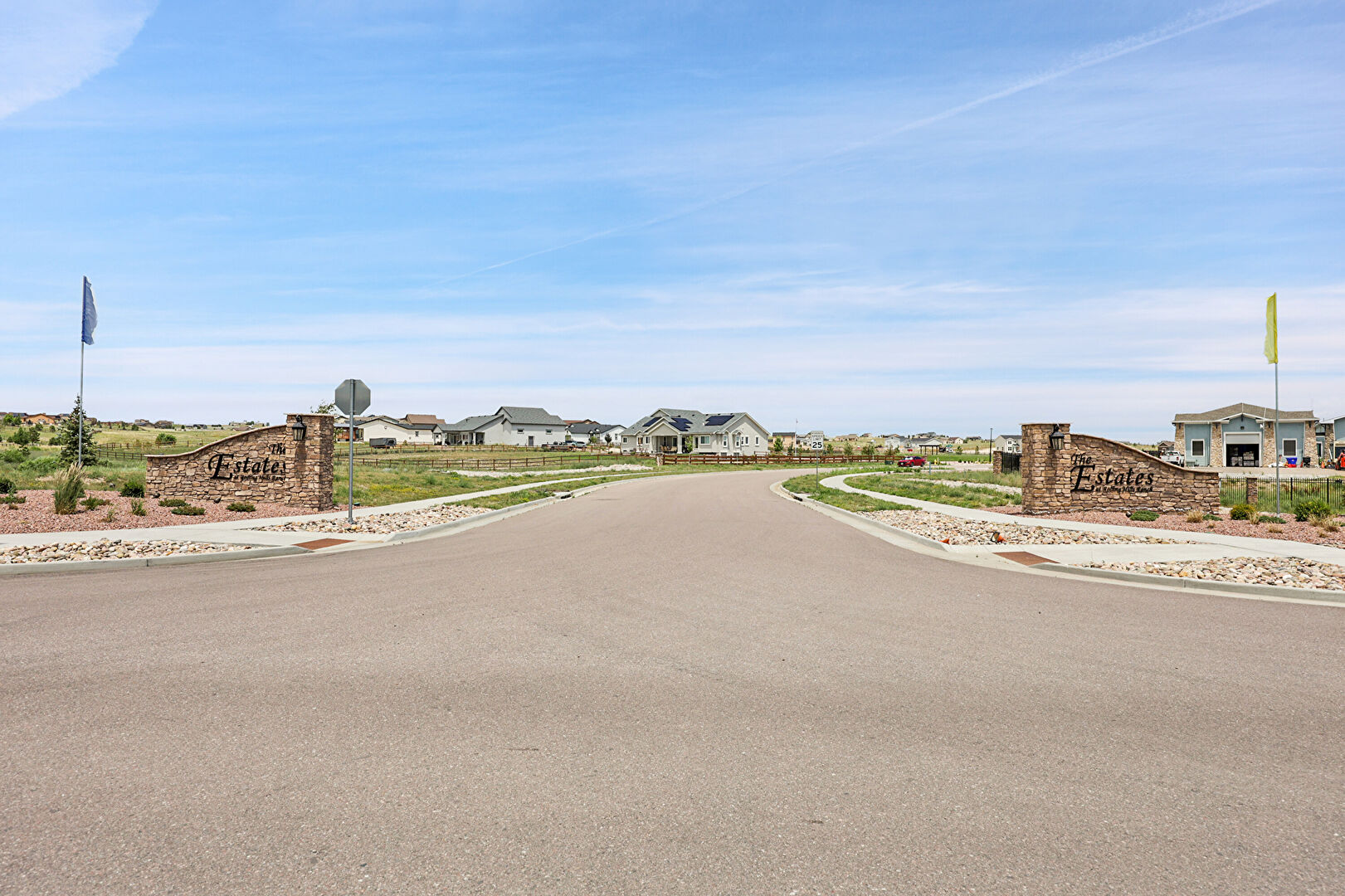 Community Sign at 13027 Sunrise Ridge Drive, Peyton, CO 80831, listed by Will Story