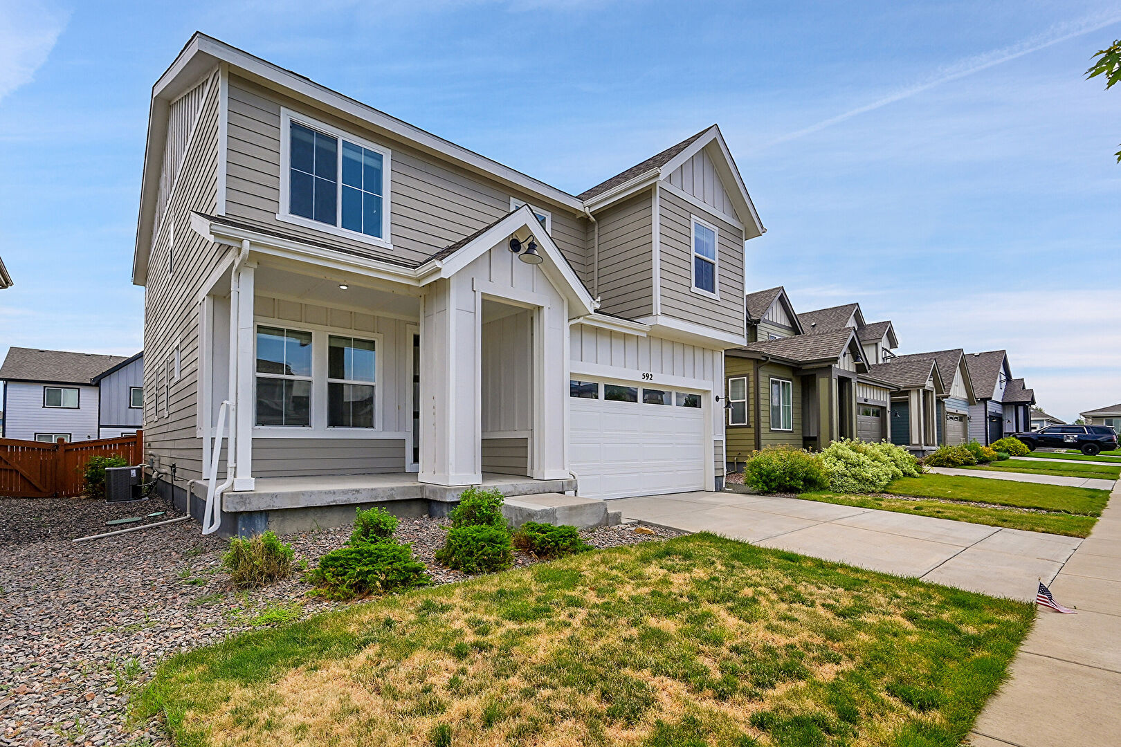 Front at 592 West 173rd Avenue, Broomfield, CO 80023, listed by Taylor Haas