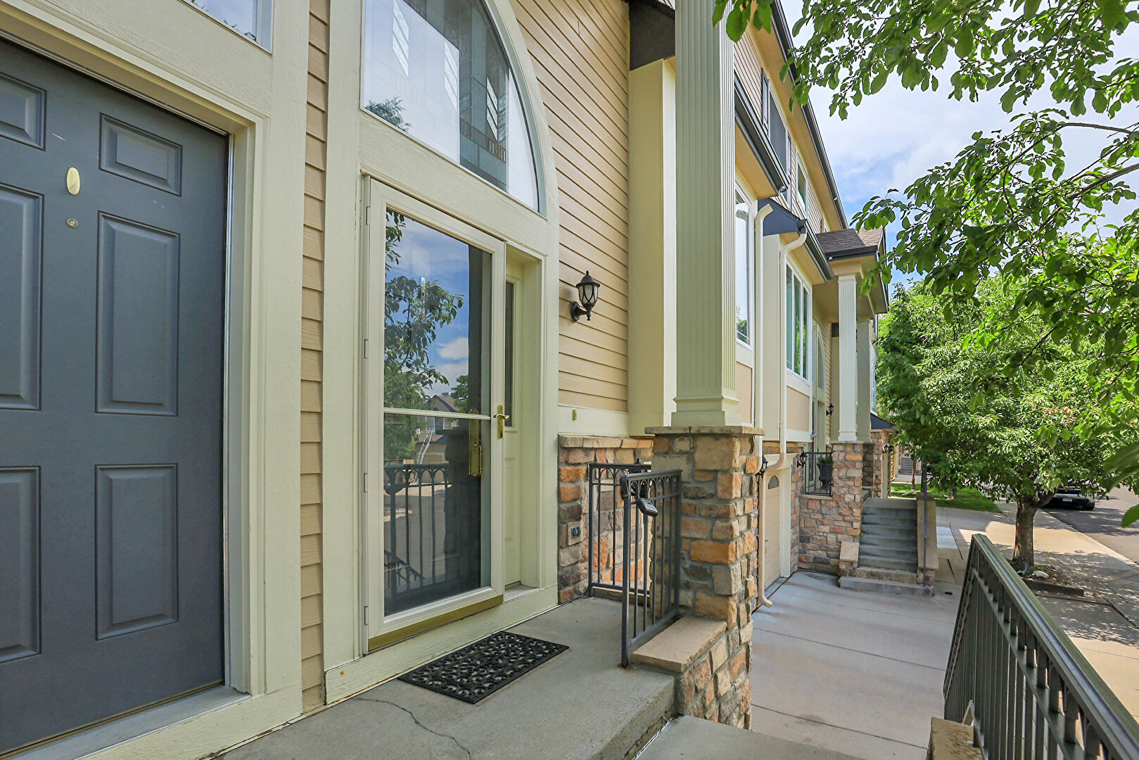 Exterior Entry at 11328 West Radcliffe Drive, Littleton, CO 80127, listed by Vicky Limpede