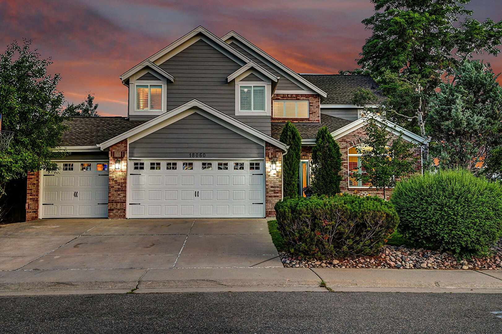 Front at 18060 E Dorado Ave, Centennial, CO 80015, listed by Beth Gibson