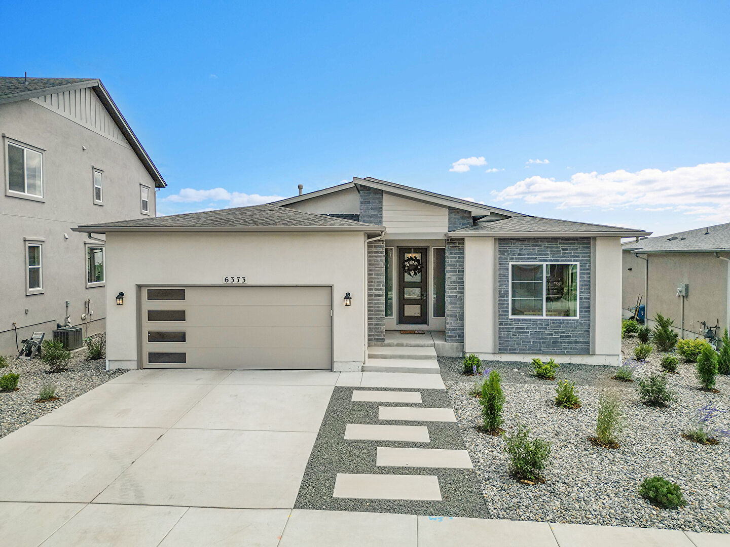 Aerial View at 6373 Deco Drive, Colorado Springs, CO 80924, listed by Nicole Nelson Maestas, MLS ID: 5887415