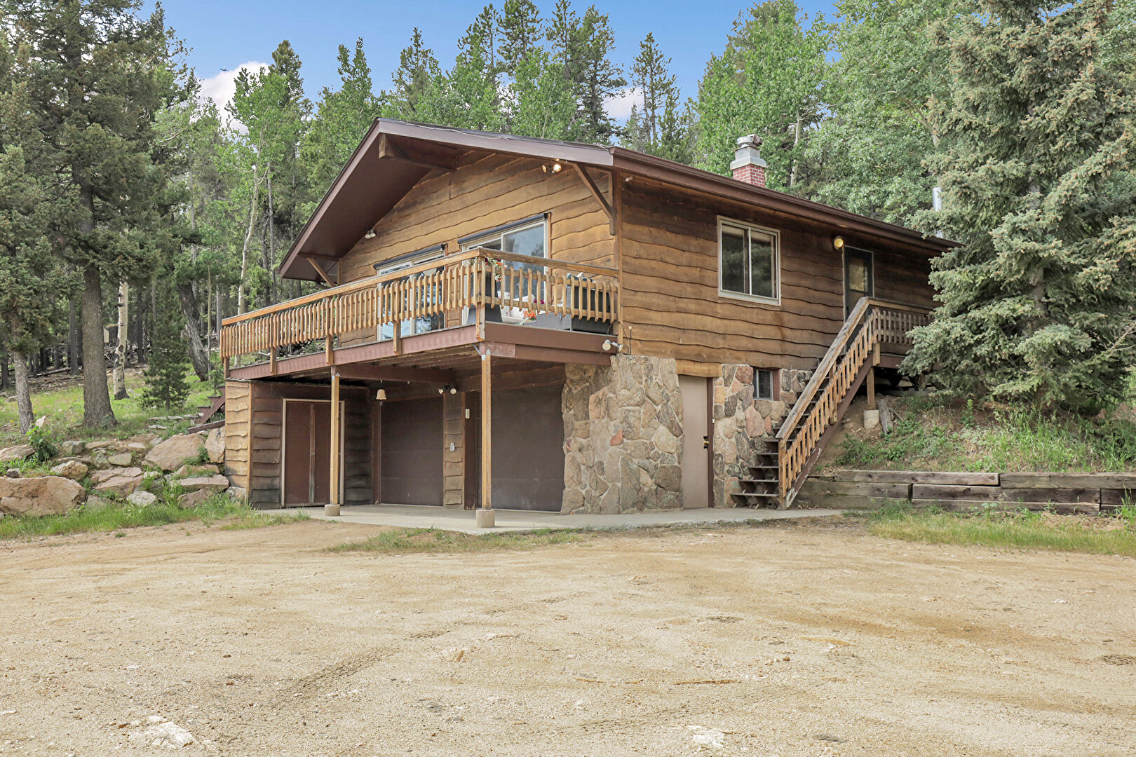 Front at 29958 Conifer Mountain Drive, Conifer, CO 80433, listed by Kelly Dolph, MLS ID: 9448167