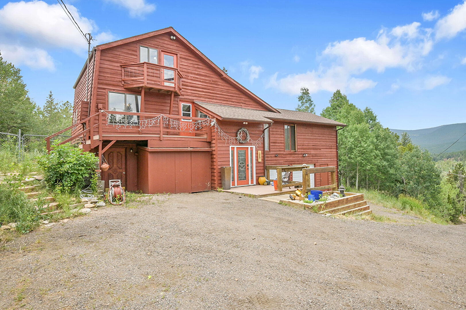 Front at 204 Bristlecone Way, Black Hawk, CO 80422, listed by Sandra Bosworth