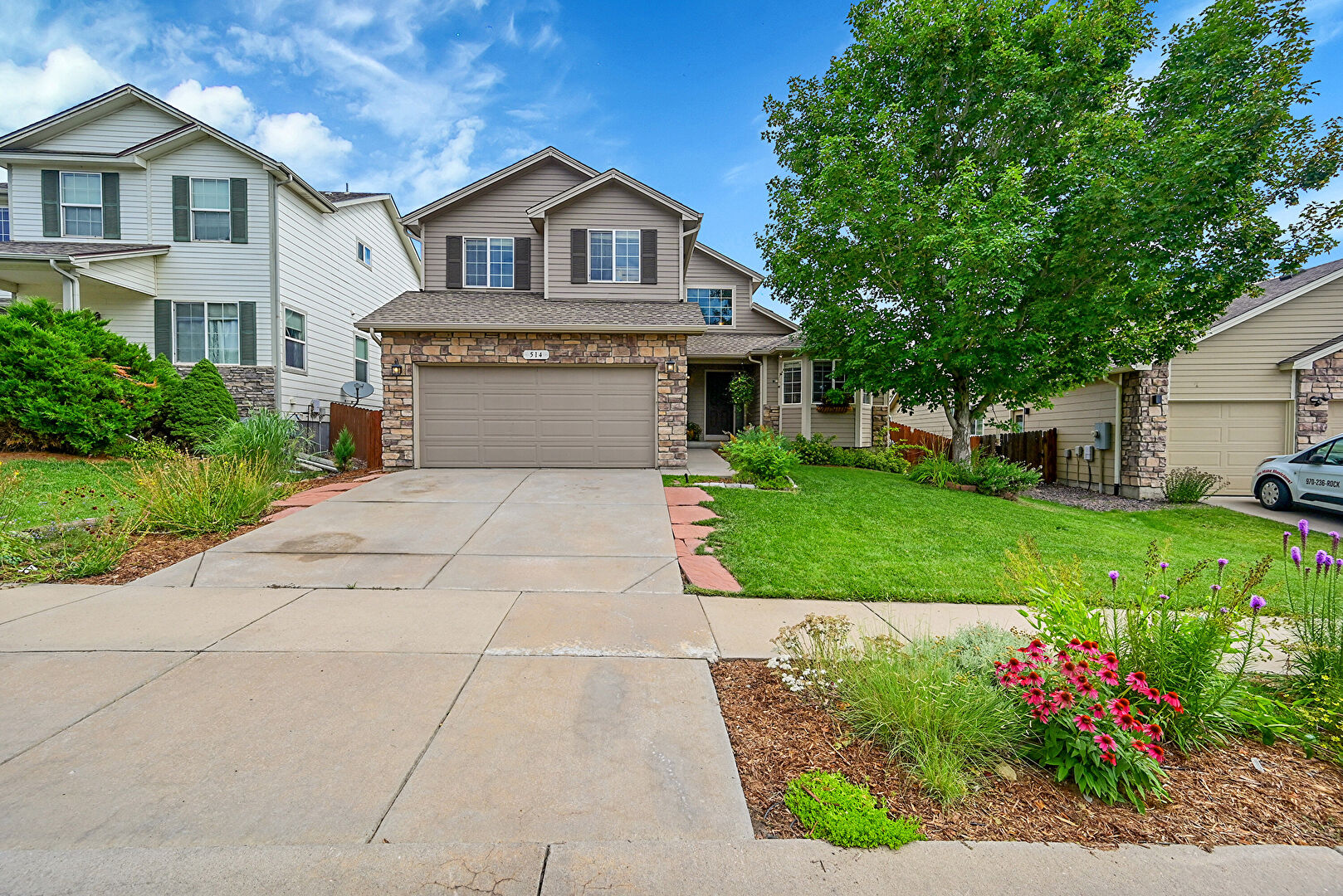 Front at 514 Peyton Drive, Fort Collins, CO 80525, listed by Philip Cooper