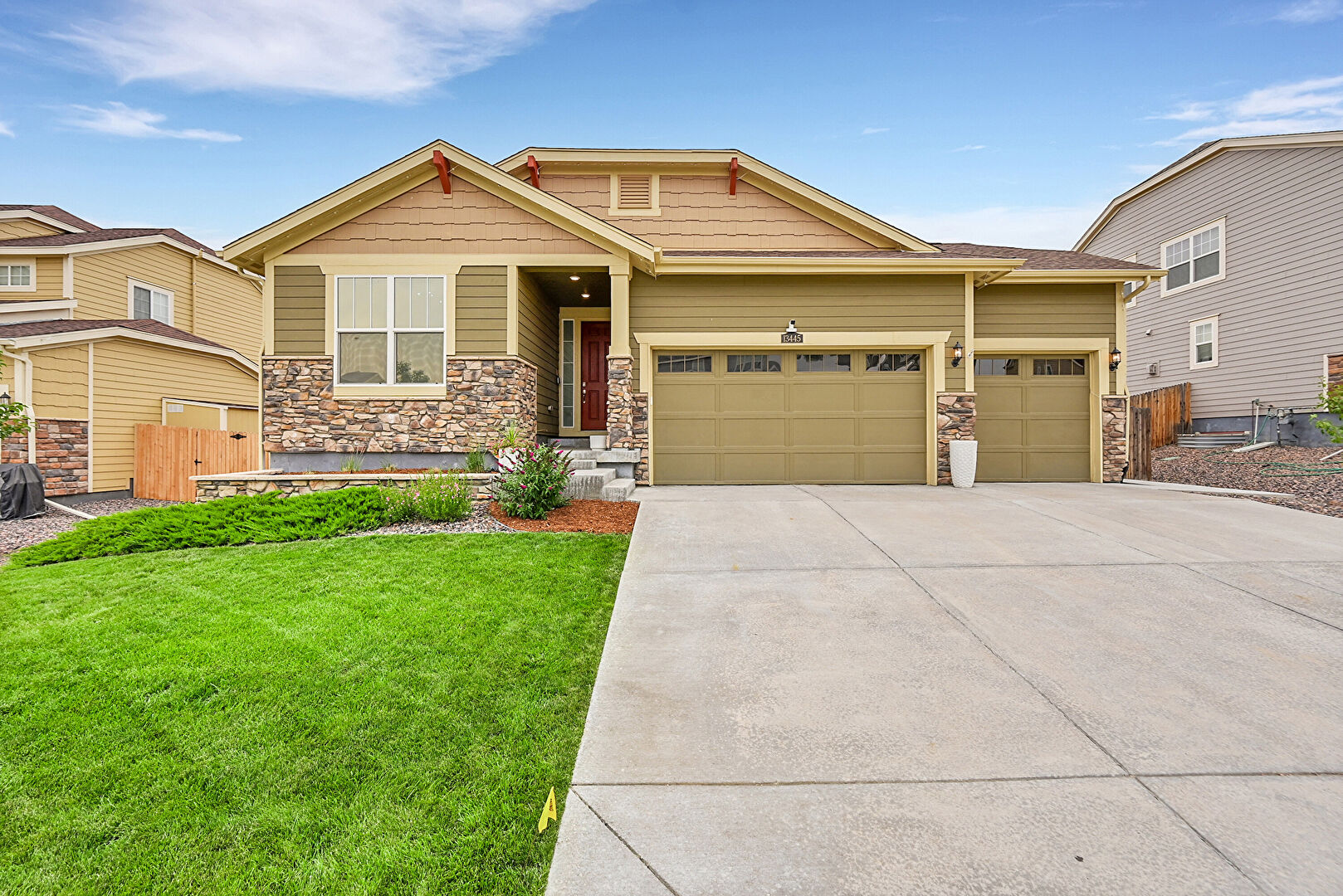 Front at 13445 Magnolia Court, Thornton, CO 80602, listed by Chad Swenson, MLS ID: 3103555