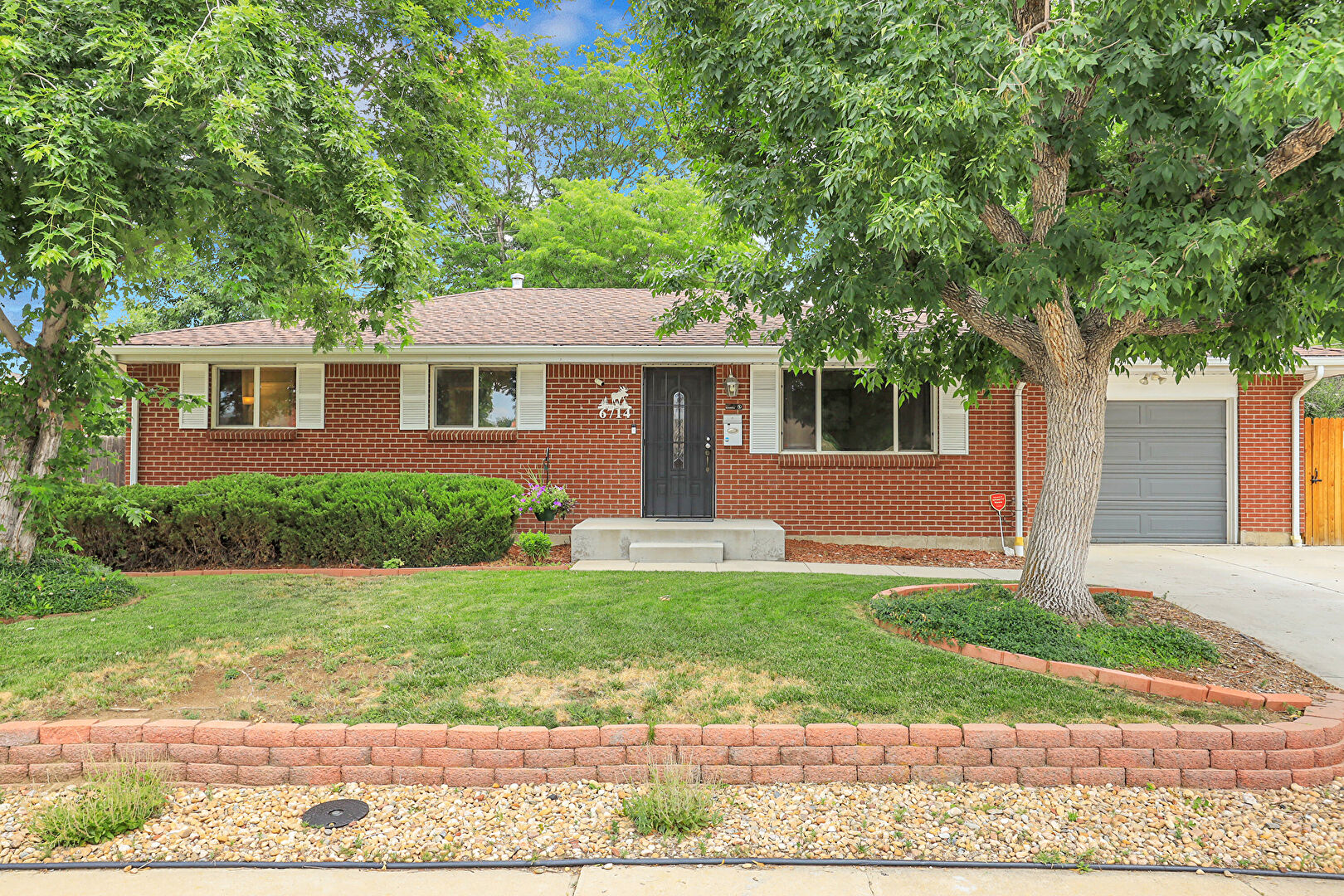 Front at 6714 Gray Court, Arvada, CO 80003, listed by Gordon Stover