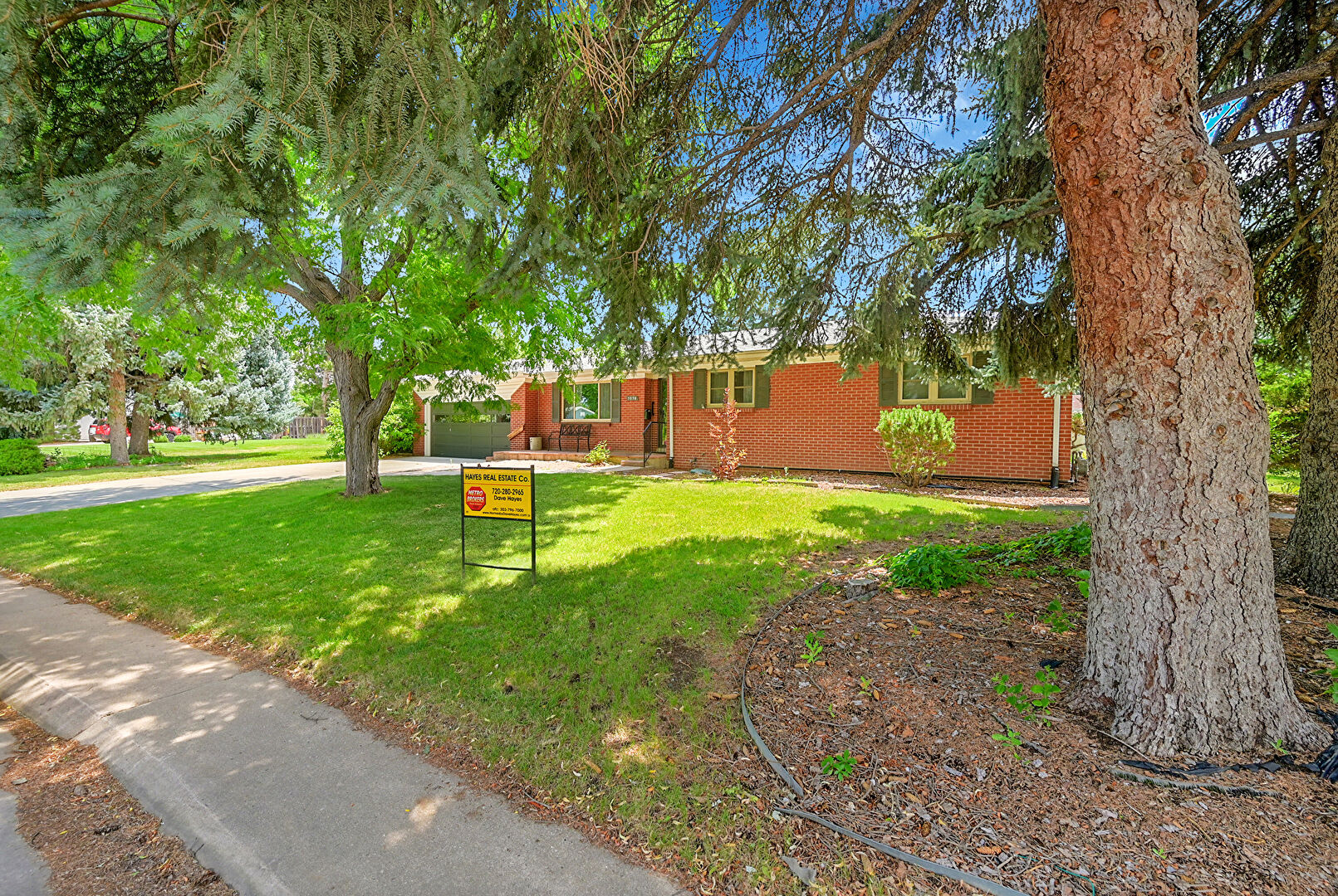 Front at 5850 South Sherman Way, Centennial, CO 80121, listed by Dave Hayes, MLS ID: 2366704