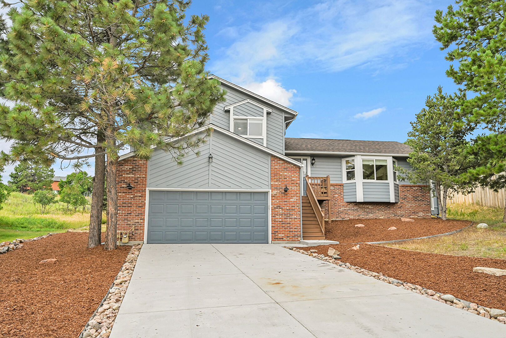 Front at 8916 Sunridge Hollow Road, Parker, CO 80134, listed by Tatyana Sturm