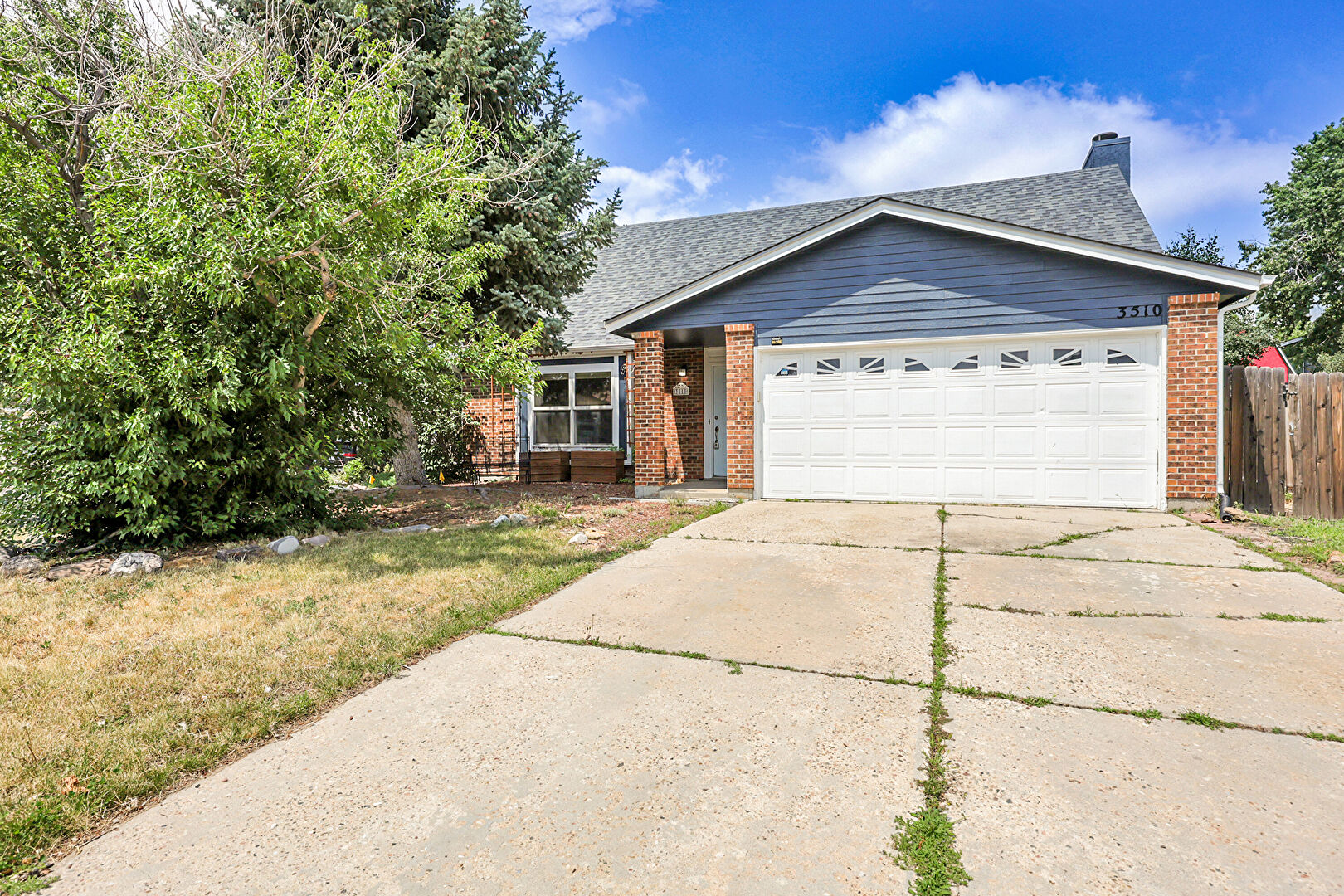 Front at 3510 Sydney Terrace, Colorado Springs, CO 80920, listed by Jayson Holland