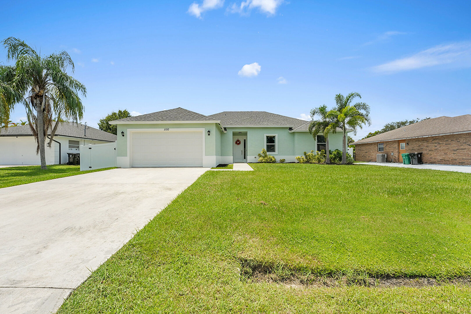 Front at 1150 Southeast Sabina Lane, Port St. Lucie, FL 34983, listed by Jason M Coley