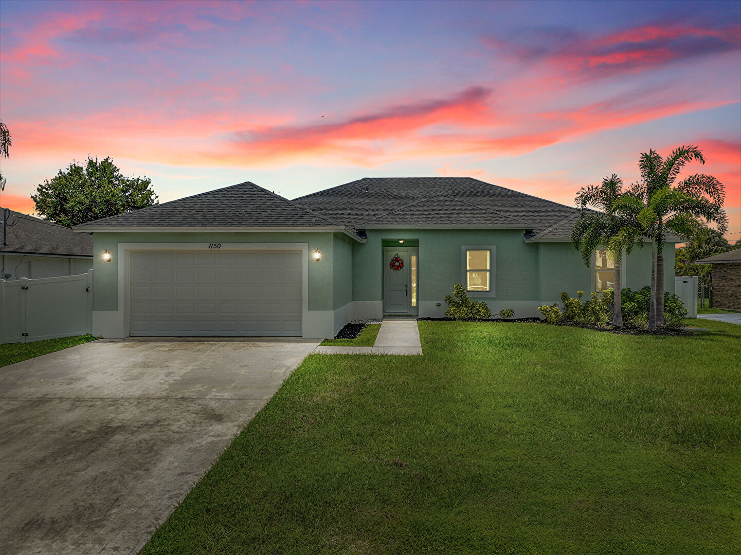 Front at 1150 Southeast Sabina Lane, Port St. Lucie, FL 34983, listed by Jason M Coley