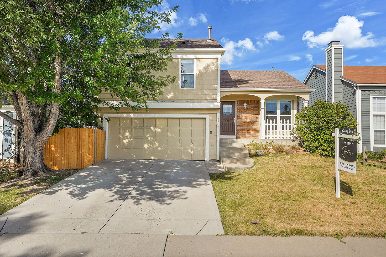 Front at 10345 Quail Street, Westminster, CO 80021, listed by Josie Apodaca