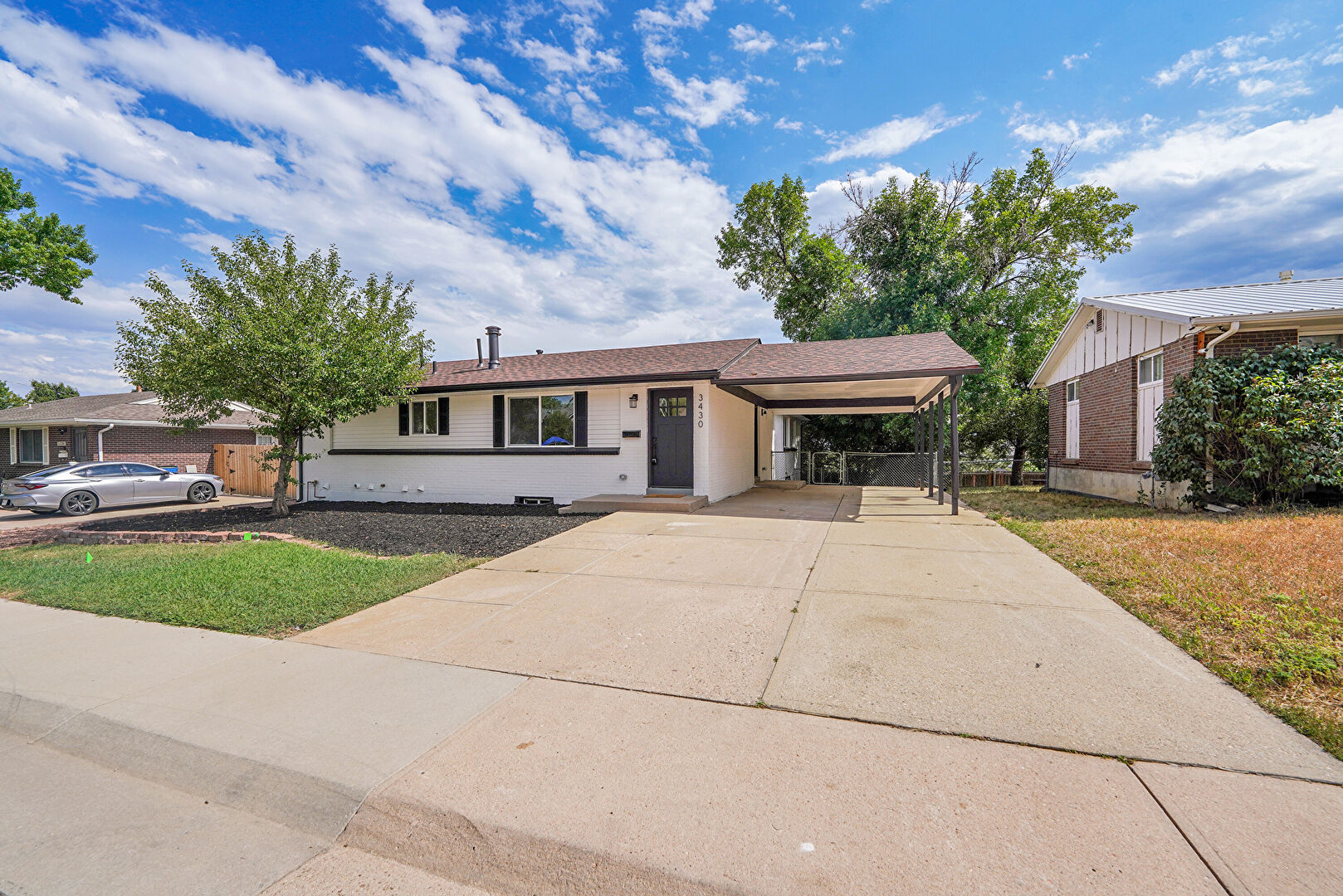 Front at 3430 West Dill Road, Sheridan, CO 80110, listed by Jeff Manley
