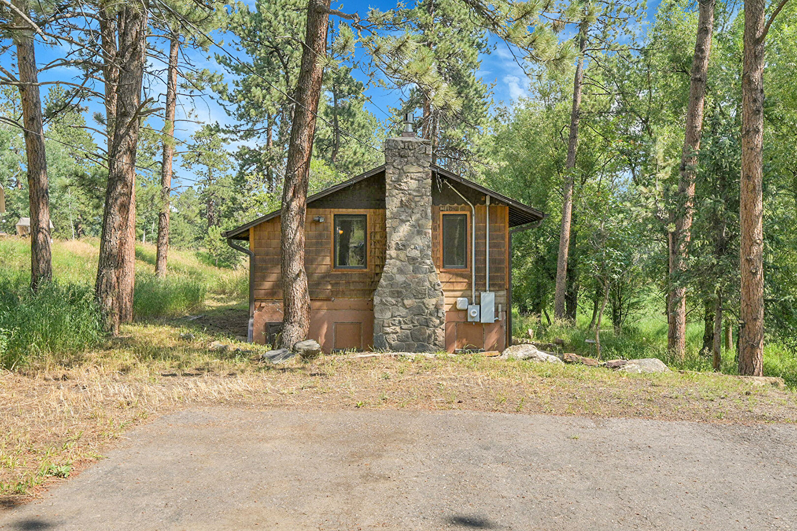 Property Exterior at 28929 Golf Way, Evergreen, CO 80439, listed by Sandra Bosworth