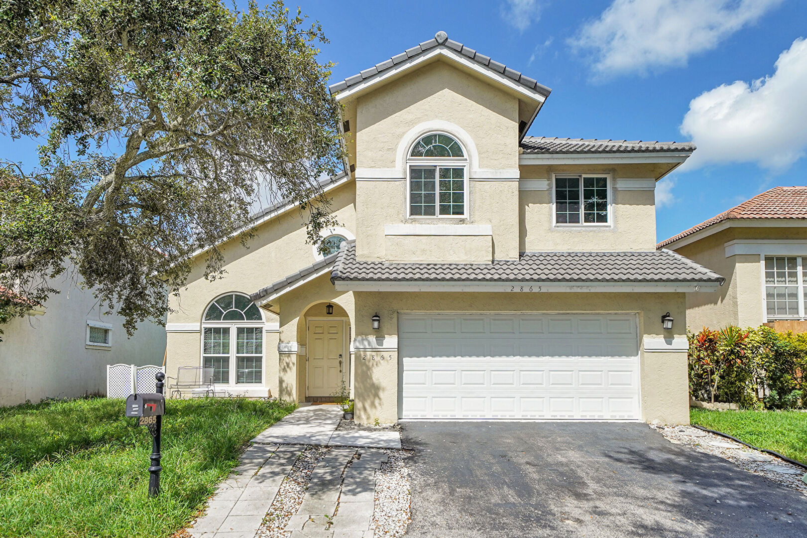 Front at 2865 Northwest 68th Lane, Margate, FL 33063, listed by Donna Louis