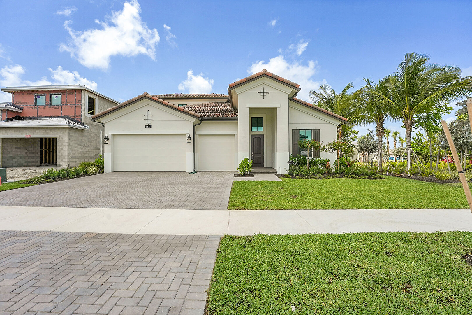 Front at 9533 Saint Germain Drive, Palm Beach Gardens, FL 33412, listed by Ravi Mohanka