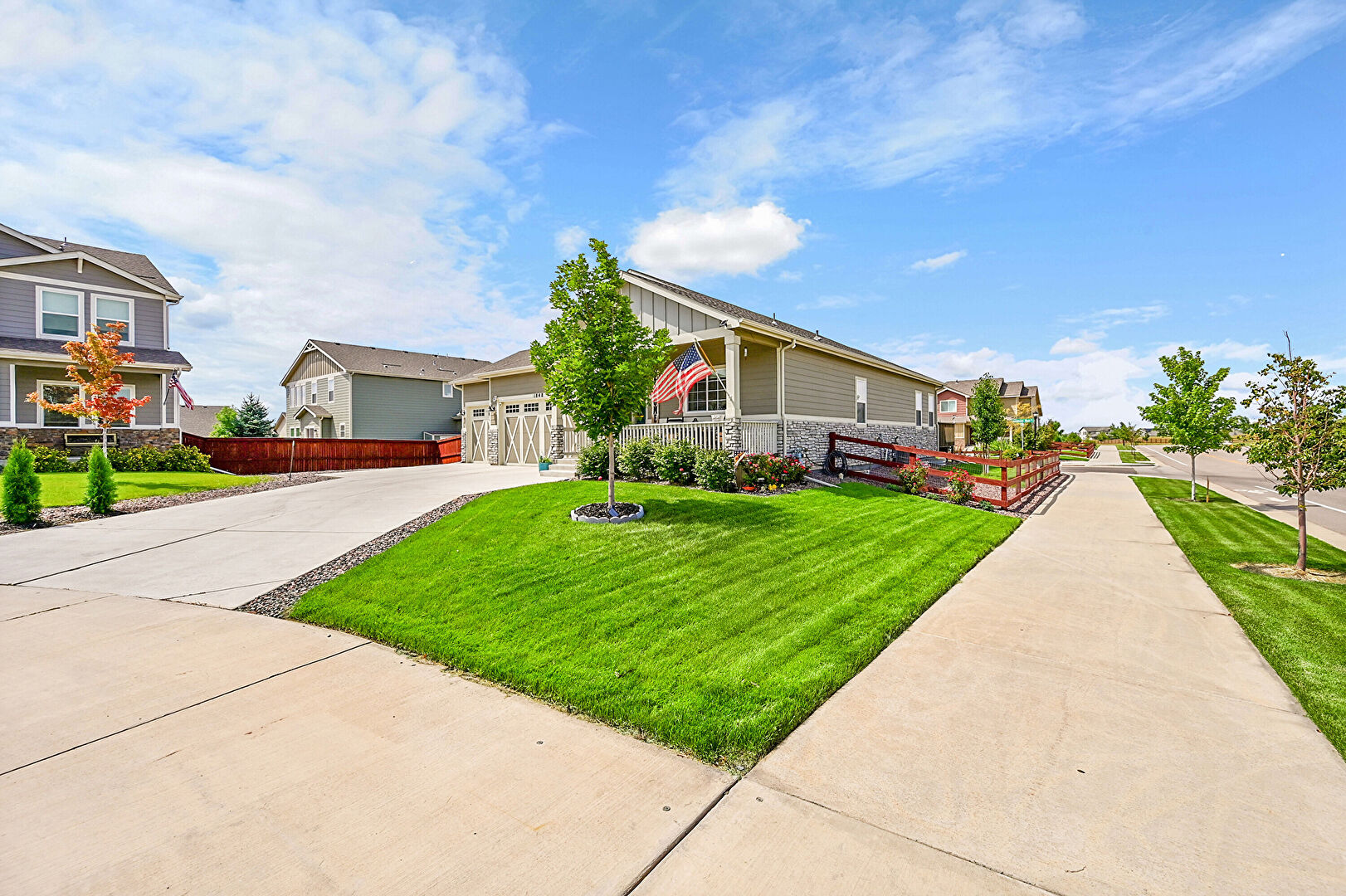 Recreation Room at 1848 Covered Bridge Parkway, Windsor, CO 80550, listed by Scott & Carli Nitzel