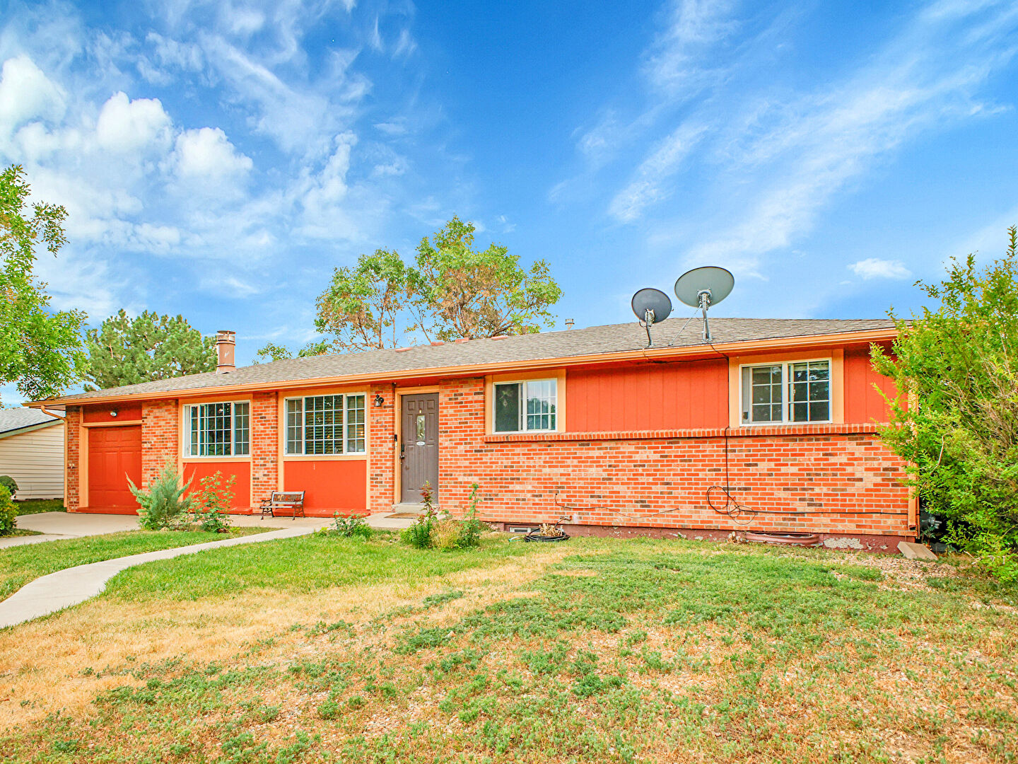 Front at 1520 E 98th Avenue, Thornton, CO 80229, listed by Phillip Ganguly, MLS ID: 7333507