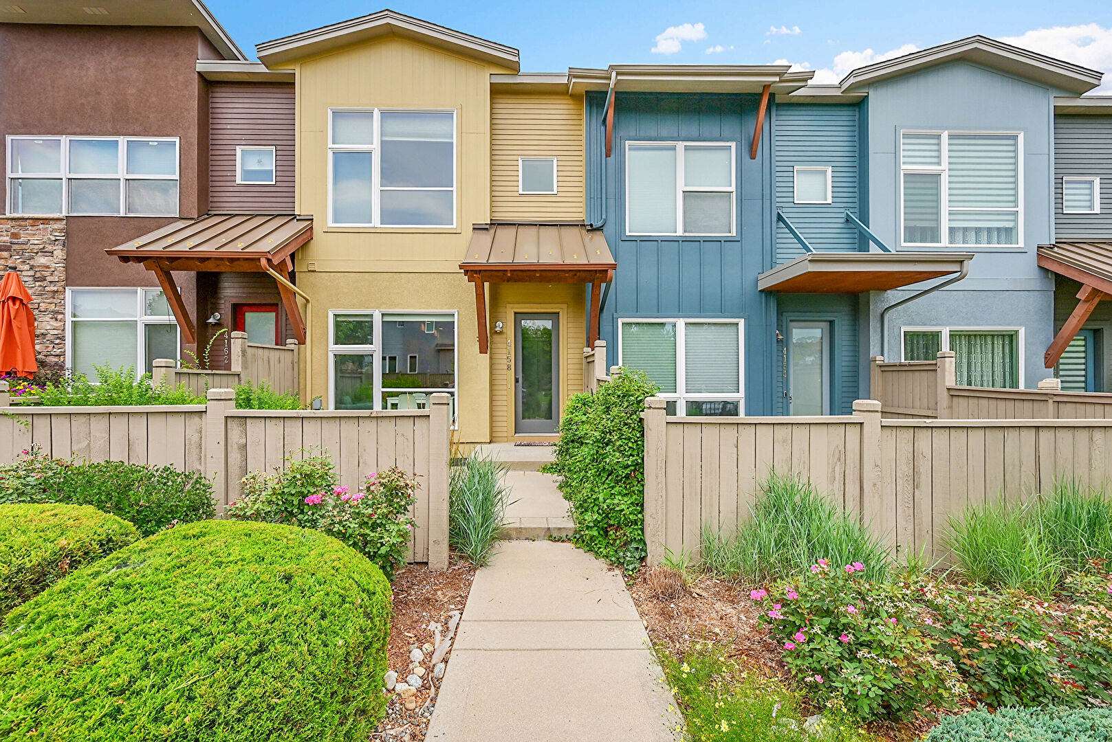 Front at 4158 Longview Lane, Boulder, CO 80301, listed by Debra Graves