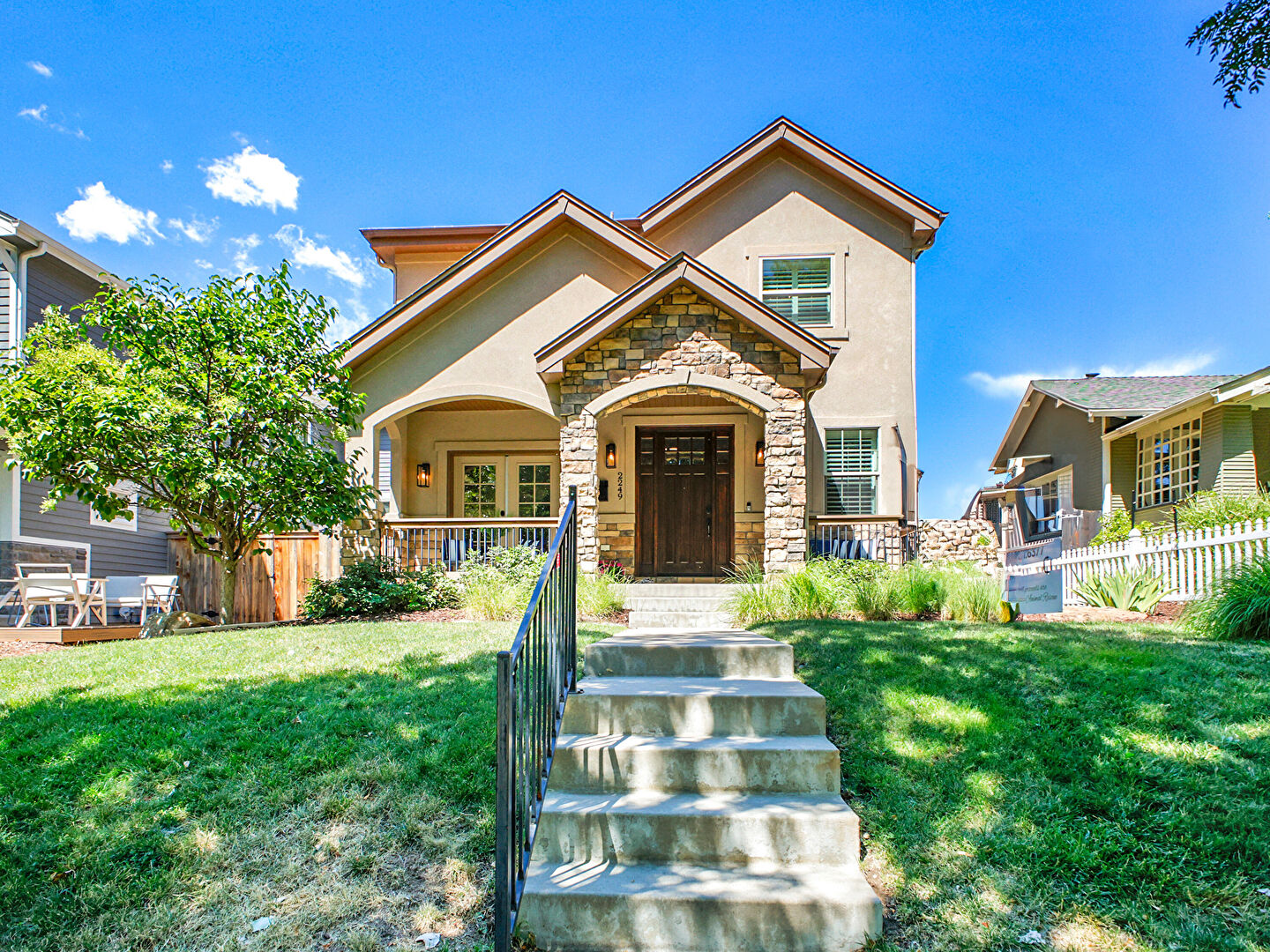 Front at 2249 S Marion Street, Denver, CO 80210, listed by Trish Kelly, MLS ID: 2432527