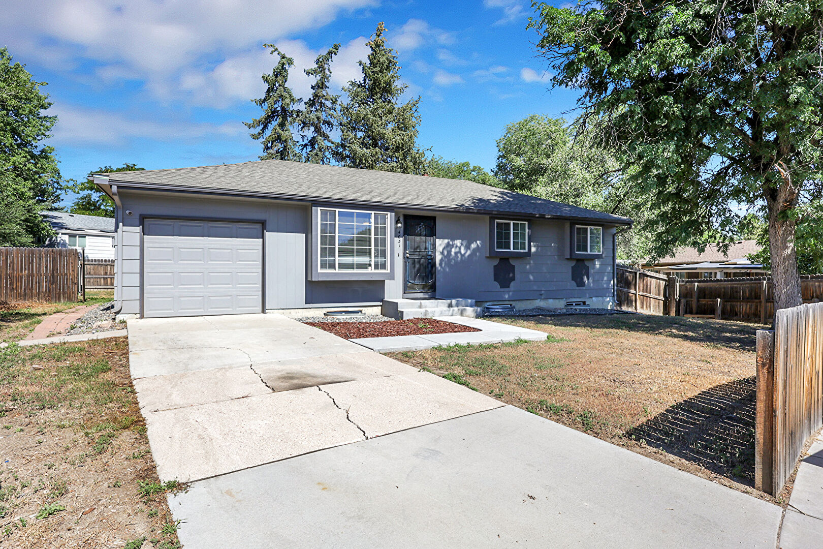 Front at 4031 Shelley Avenue, Colorado Springs, CO 80910, listed by Taylor Haas