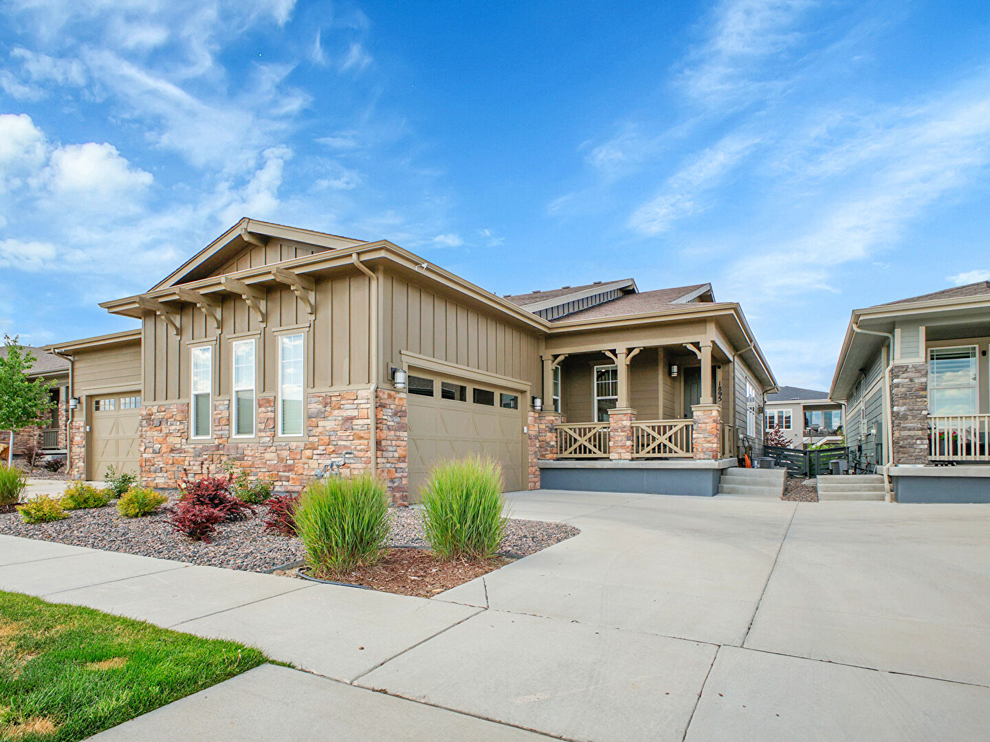 Front at 1895 Canyonpoint Lane, Castle Pines, CO 80108, listed by Chris Crowley