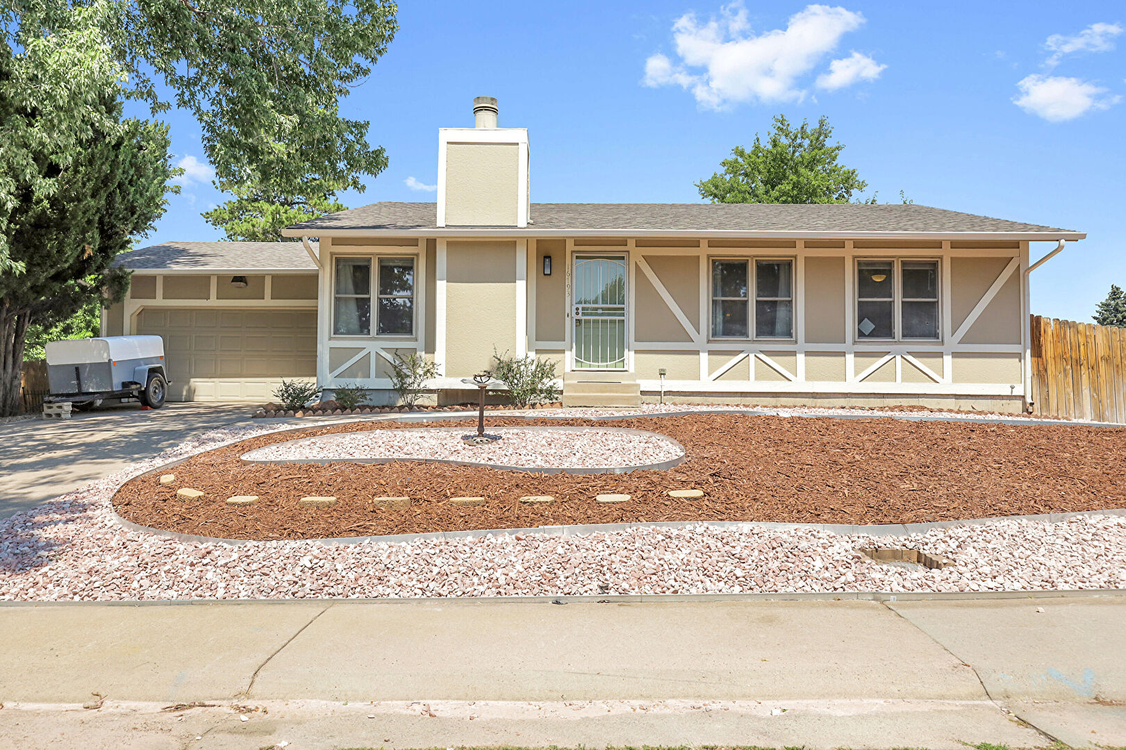 Front at 16793 East Navarro Drive, Aurora, CO 80013, listed by Brent Rothwell, MLS ID: 8766769