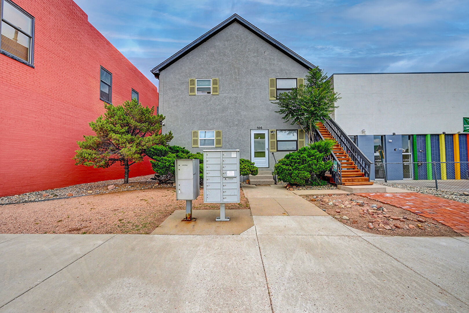 Property Exterior at 506 East Pikes Peak Avenue, Unit 7, Colorado Springs, CO 80903, listed by Brenna Frane