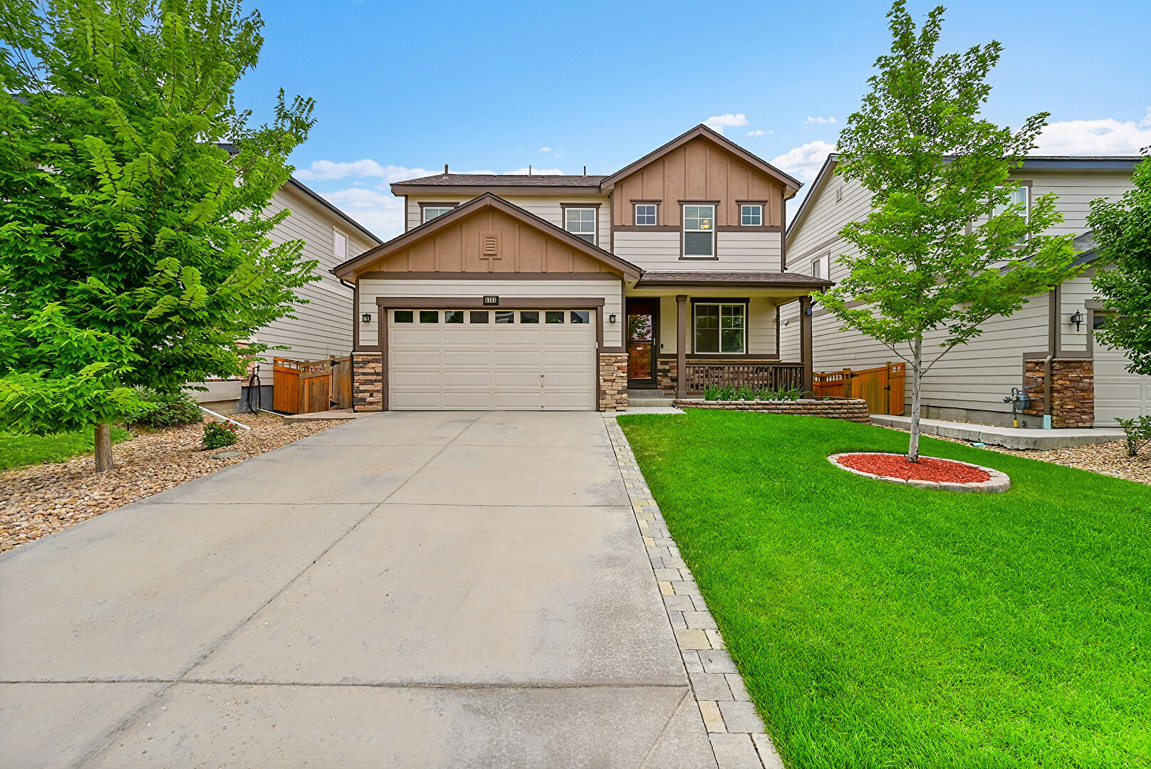 Front at 6568 Empire Avenue, Frederick, CO 80516, listed by David Geppert