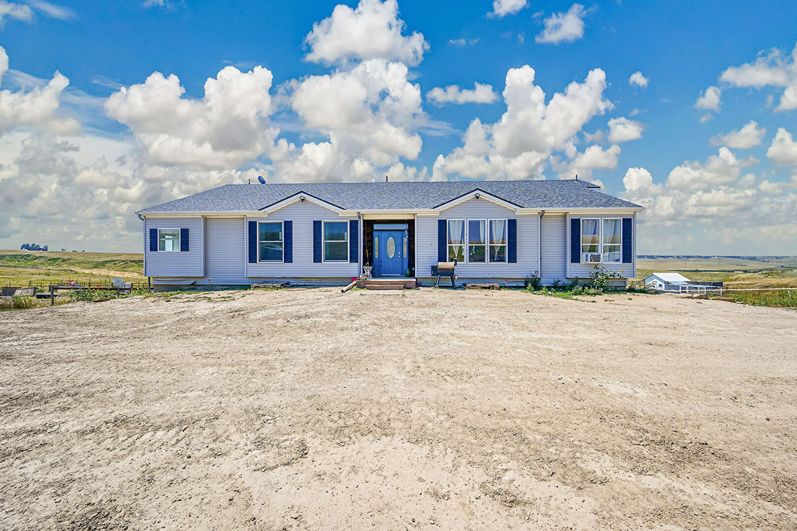 Front at 41649 Way Of Patience, Deer Trail, CO 80105, listed by Ashley Lewis, MLS ID: 5326518