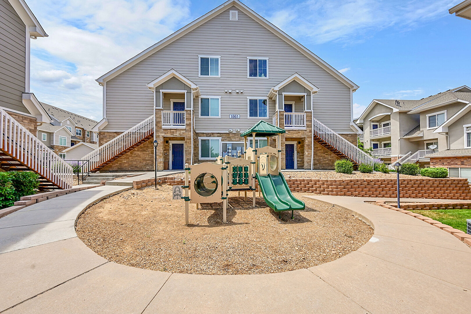 Playground at 1841 South Dunkirk Street #108, Aurora, CO 80017, listed by Taylor Haas