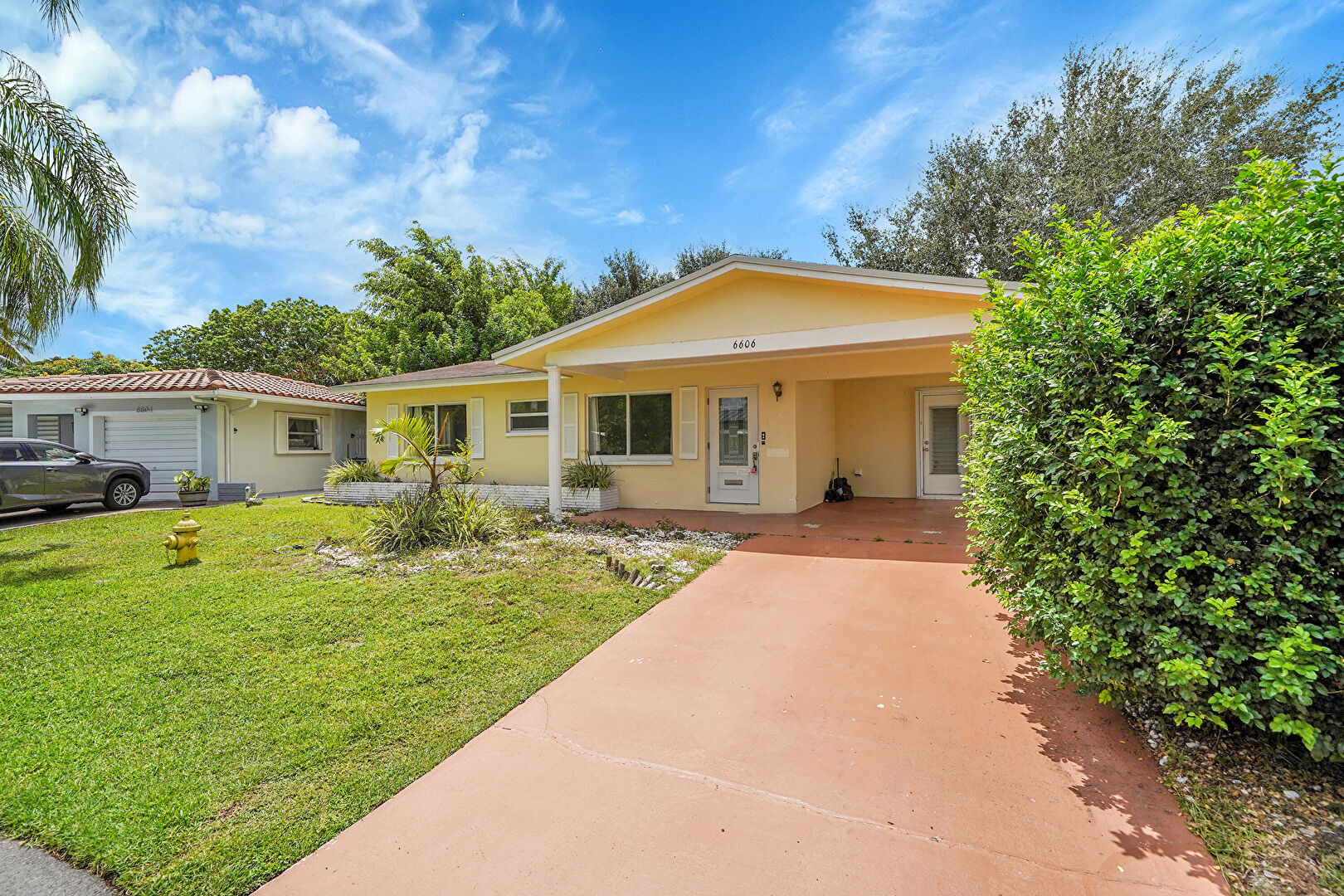 Front at 6606 Northwest 59th Street, Tamarac, FL 33321, listed by Nikki Hanna, MLS ID: F10518537