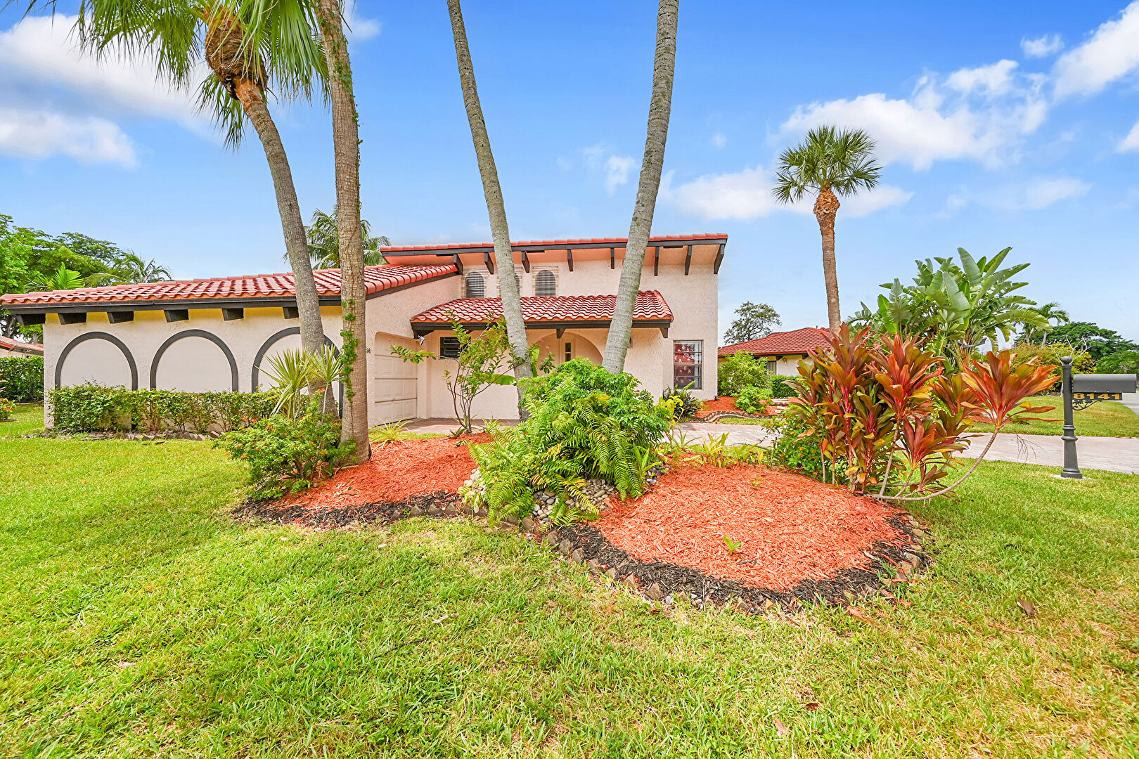 Front at 8141 Pine Circle, Tamarac, FL 33321, listed by Michael Clemente