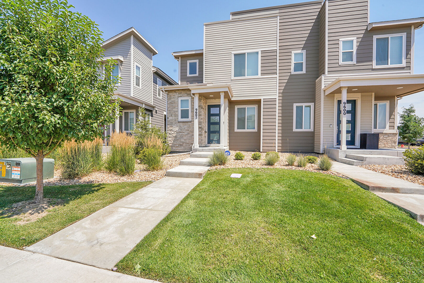 Front at 9602 Prairie Farm Drive, Commerce City, CO 80022, listed by Taylor Haas