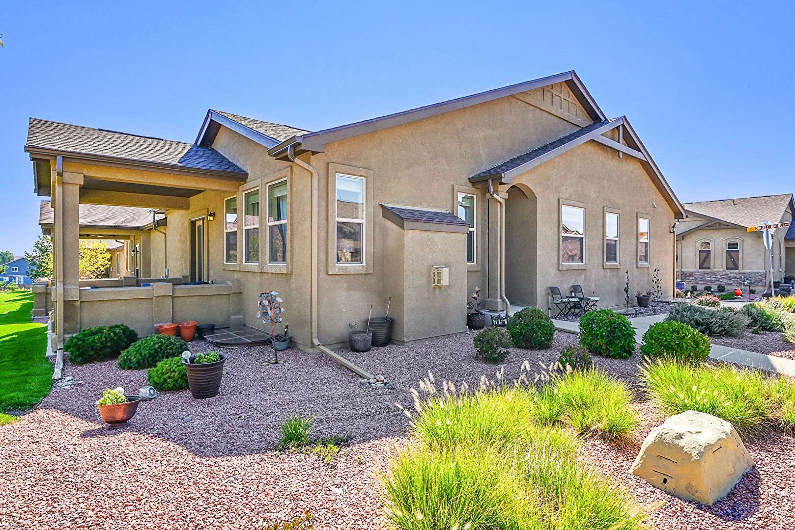 Front at 7656 Double Barrel Heights, Colorado Springs, CO 80923, listed by Vonnetta Johnson