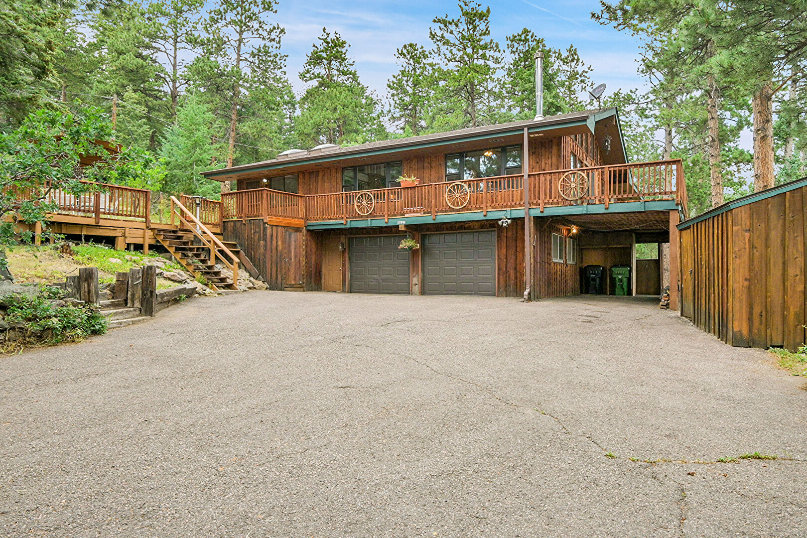 Front at 8537 South Davco Drive, Morrison, CO 80465, listed by Rachel Mulvihill