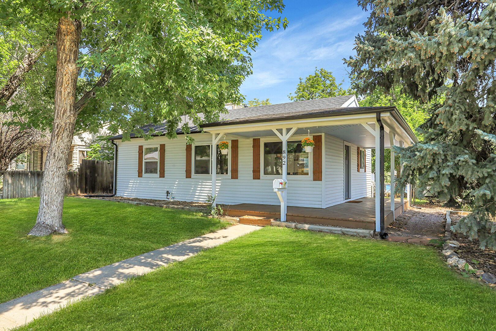Front at 892 S Shoshone Street, Denver, CO 80223, listed by Heather Brecl, MLS ID: 3580311