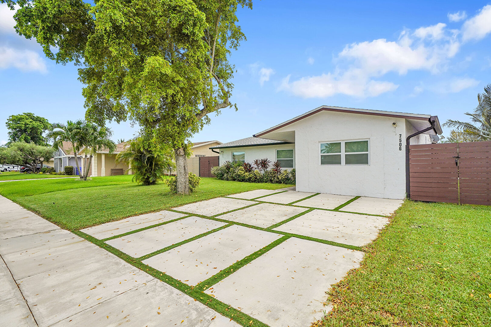 Front at 7506 Southwest 7th Court, North Lauderdale, FL 33068, listed by Donna Louis