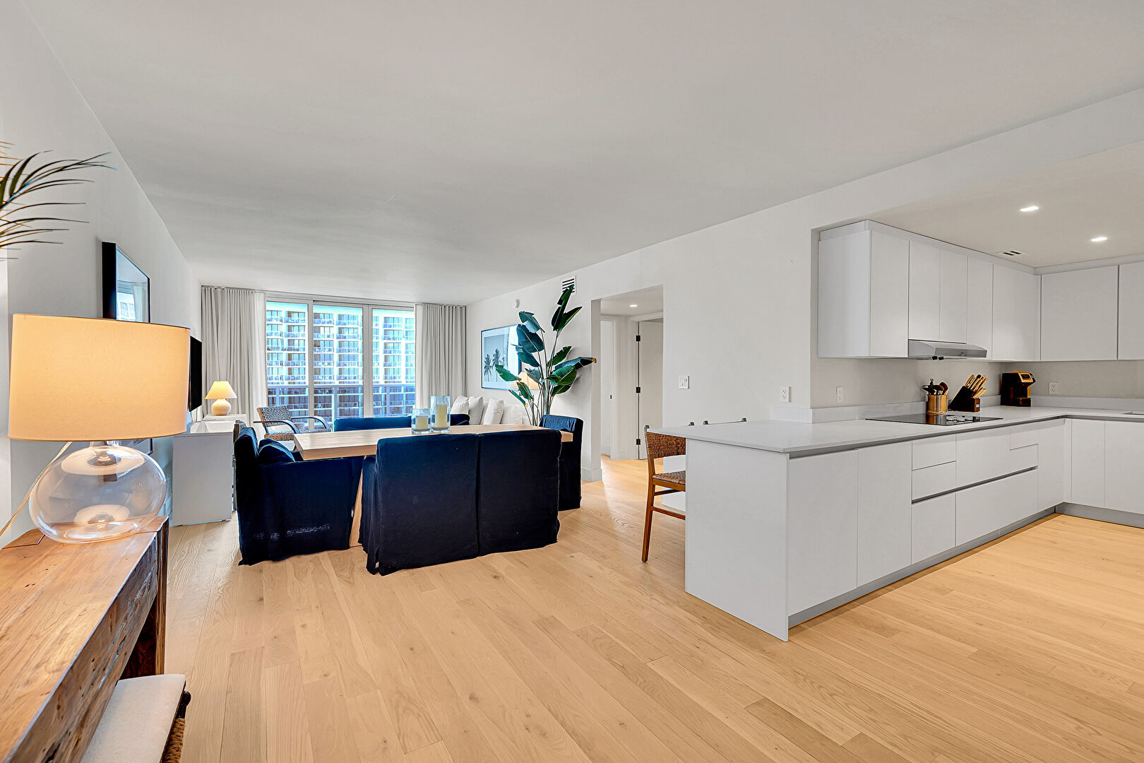 Foyer at 2301 Collins Avenue, 1008, Miami Beach, FL 33139, listed by Rachael Barach