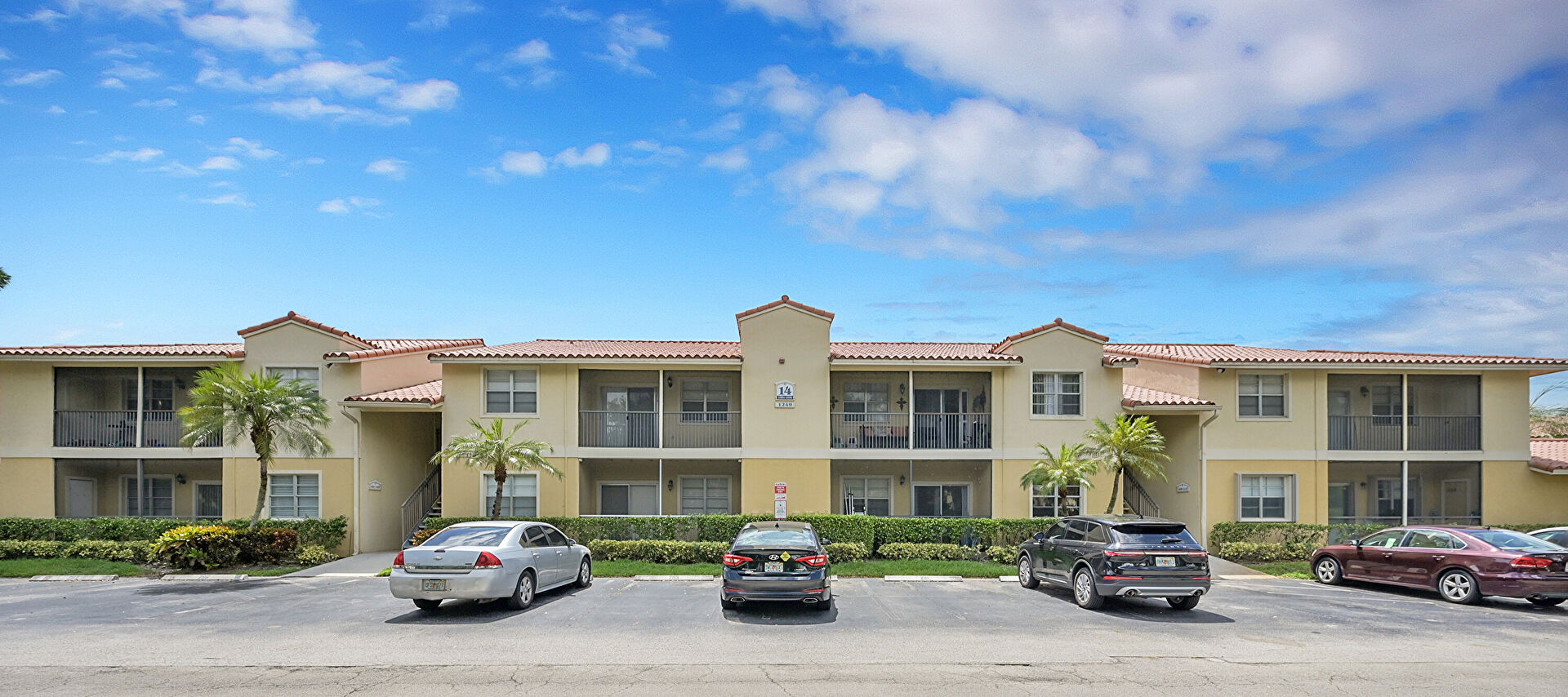 Front of Structure at 1249 SW 46th Avenue, Unit 1416, Pompano Beach, FL 33069, listed by Kevin O'Neil