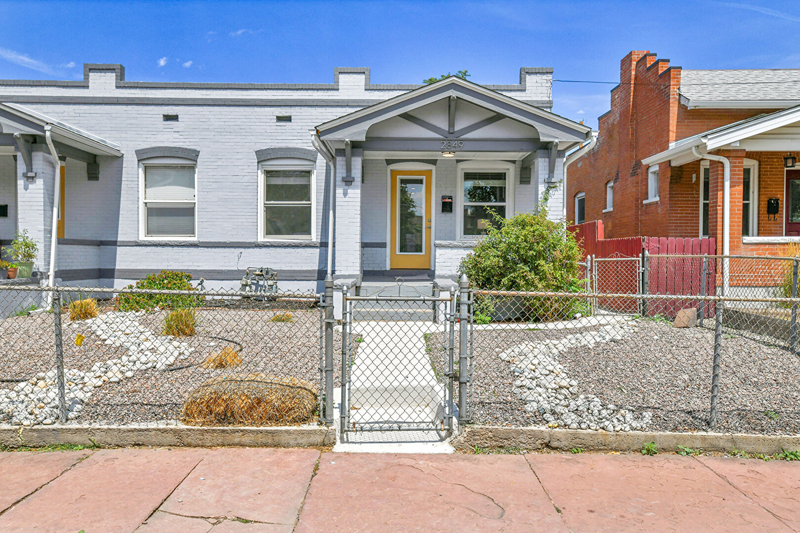 Front at 2849 West 28th Avenue, Denver, CO 80211, listed by Russ Porter