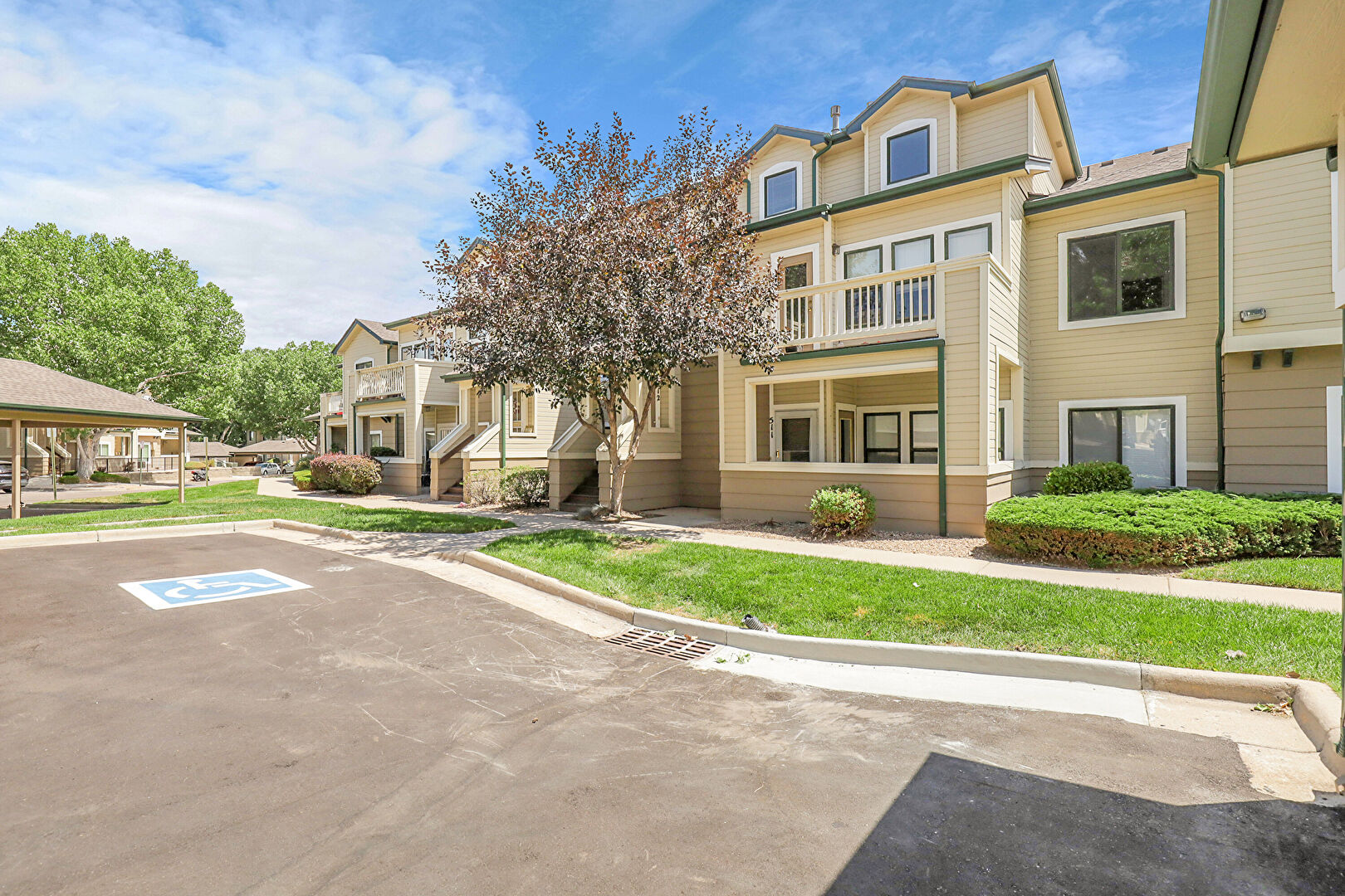 Front at 8707 East Florida Avenue, Denver, CO 80247, listed by Taylor Haas